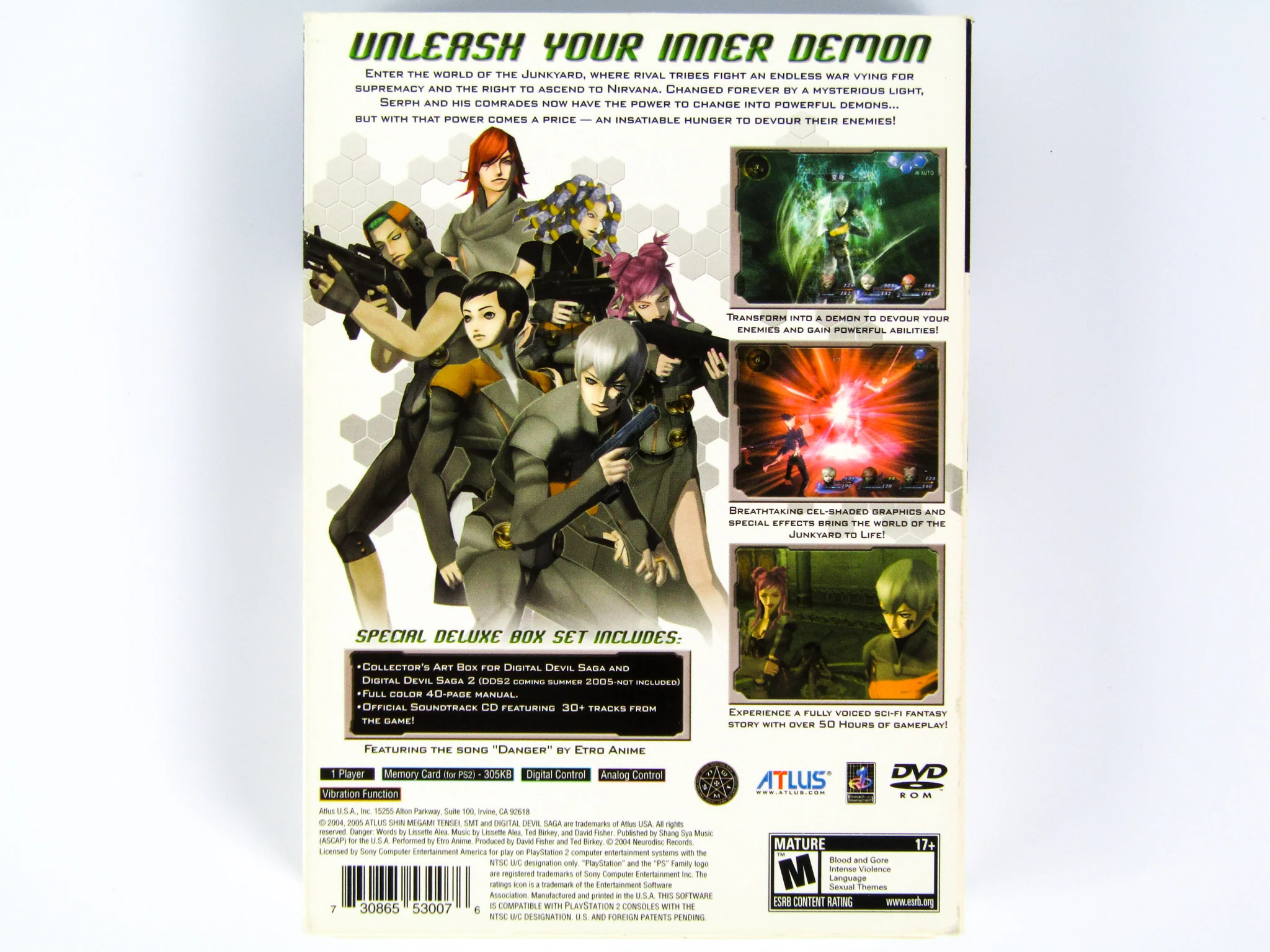 Shin Megami Tensei: Digital Devil Saga [Deluxe Box] (PlayStation 2 / PS2) - Image 2