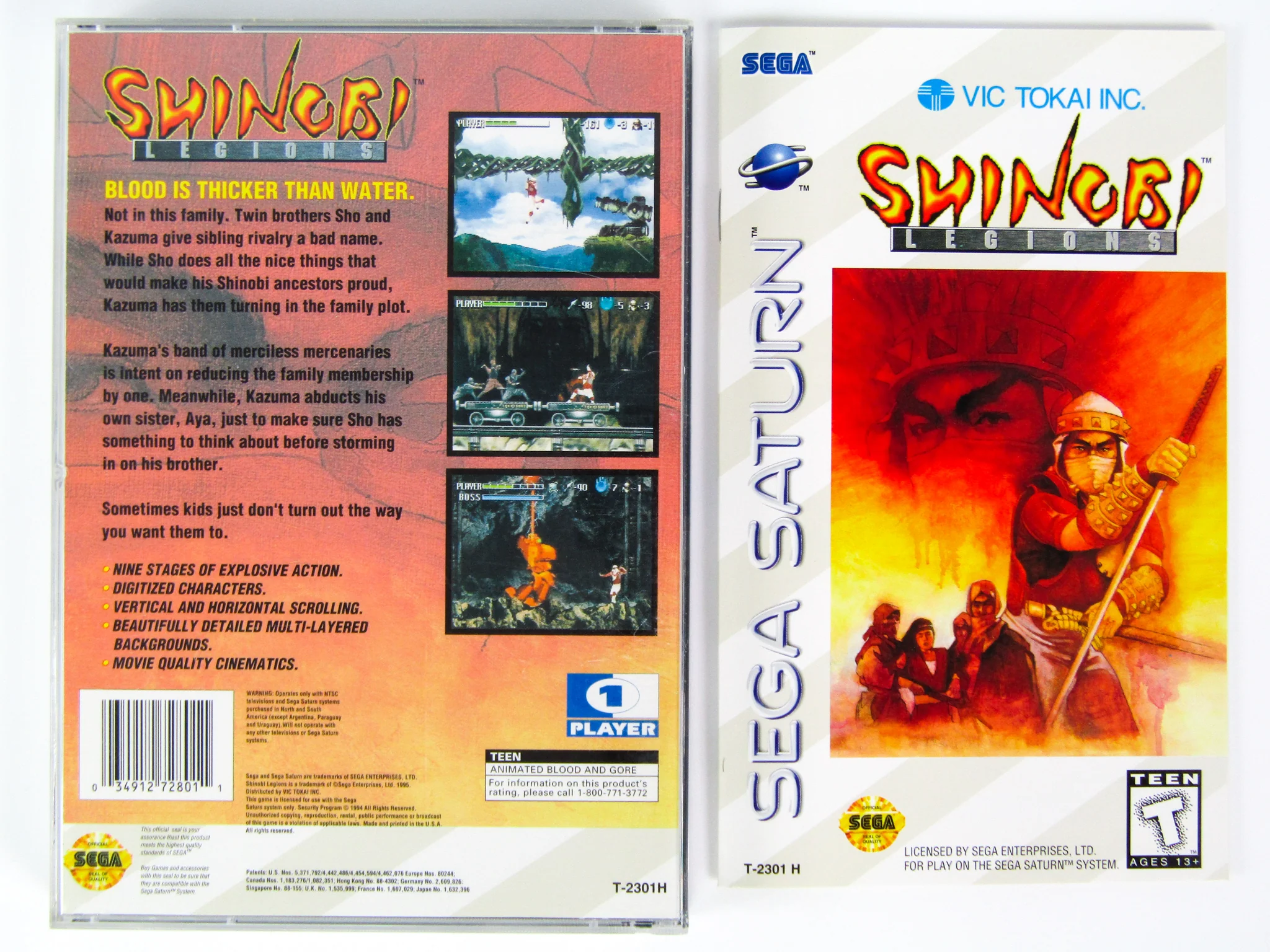 Shinobi Legions (Sega Saturn) - Image 2