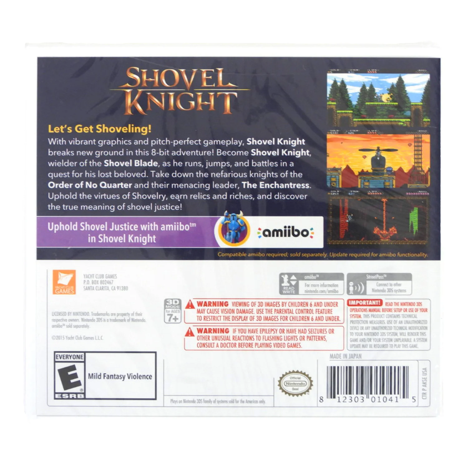 Shovel Knight (Nintendo 3DS) - Image 2
