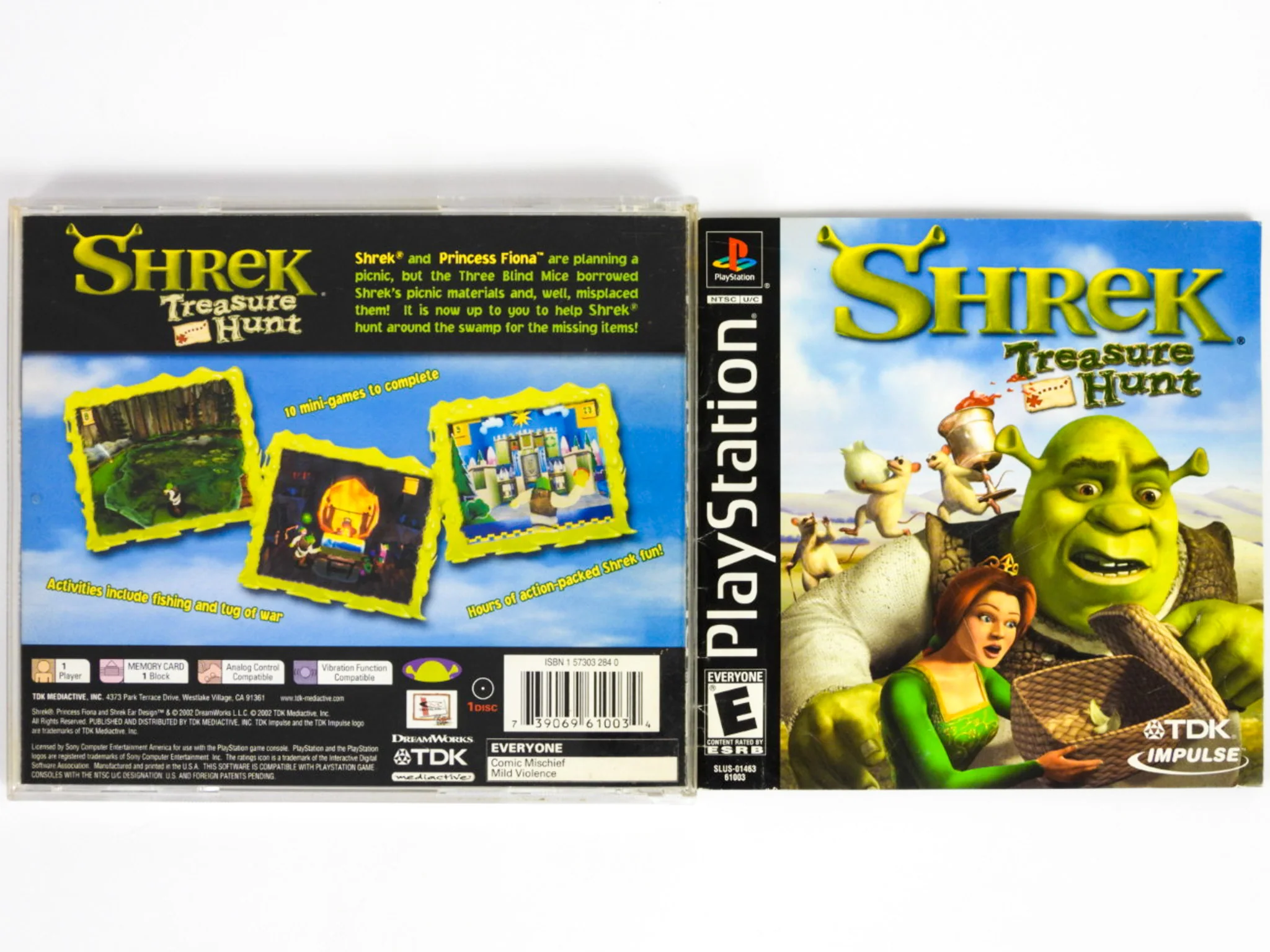 Shrek: Treasure Hunt (PlayStation / PS1) - Image 5
