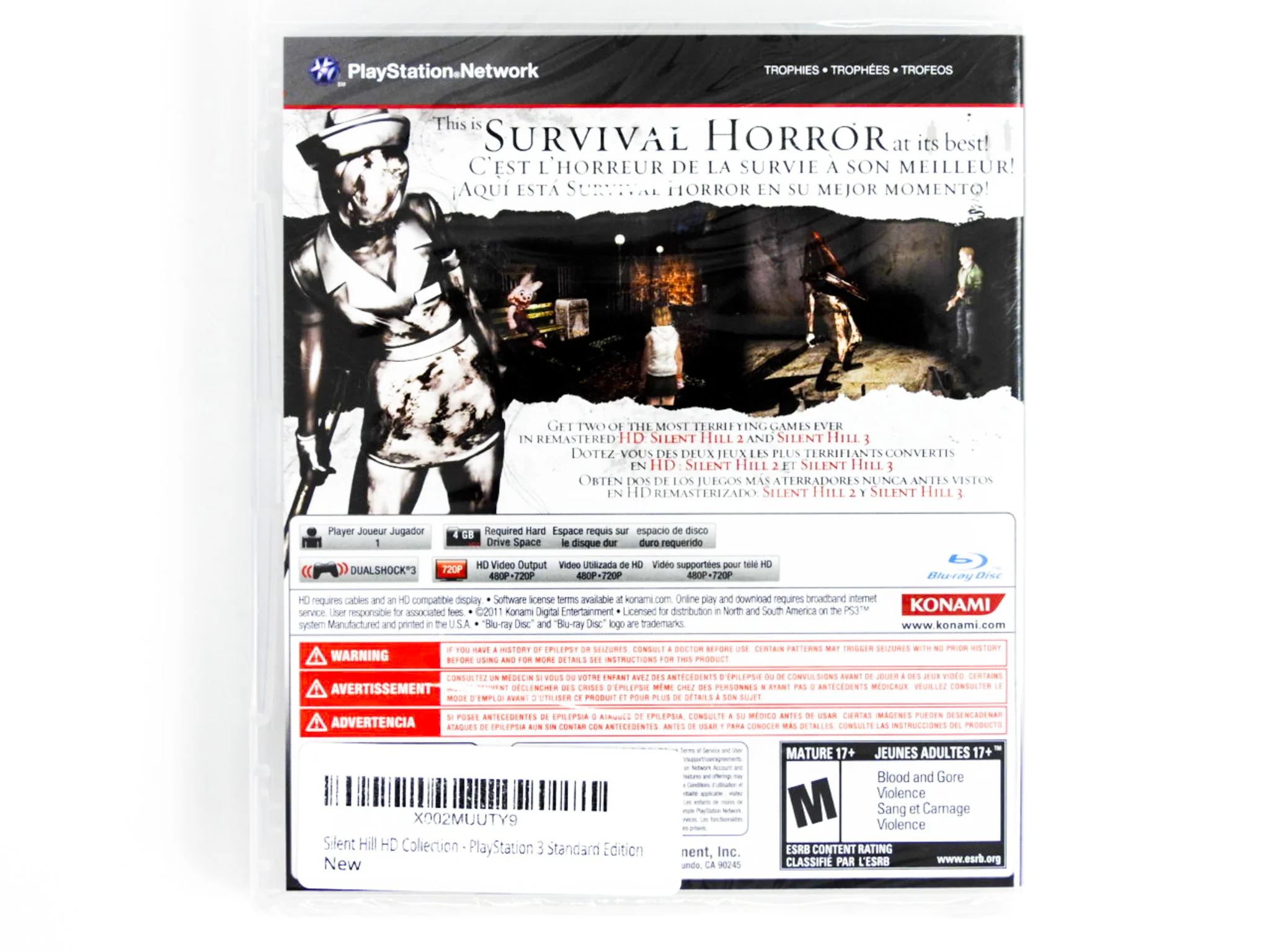 Silent Hill HD Collection (PlayStation 3 / PS3) - Image 2