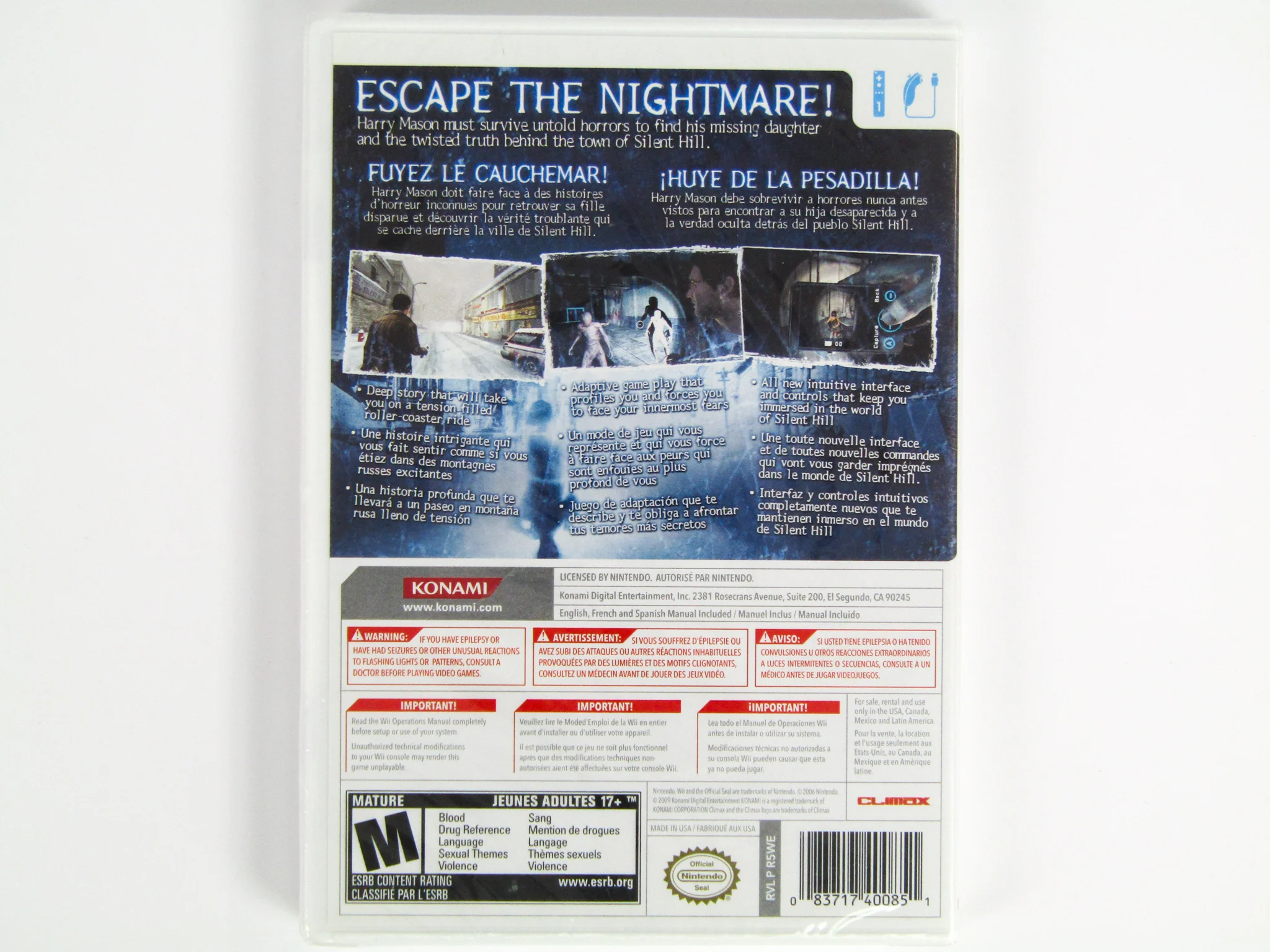 Silent Hill: Shattered Memories (Nintendo Wii) - Image 2