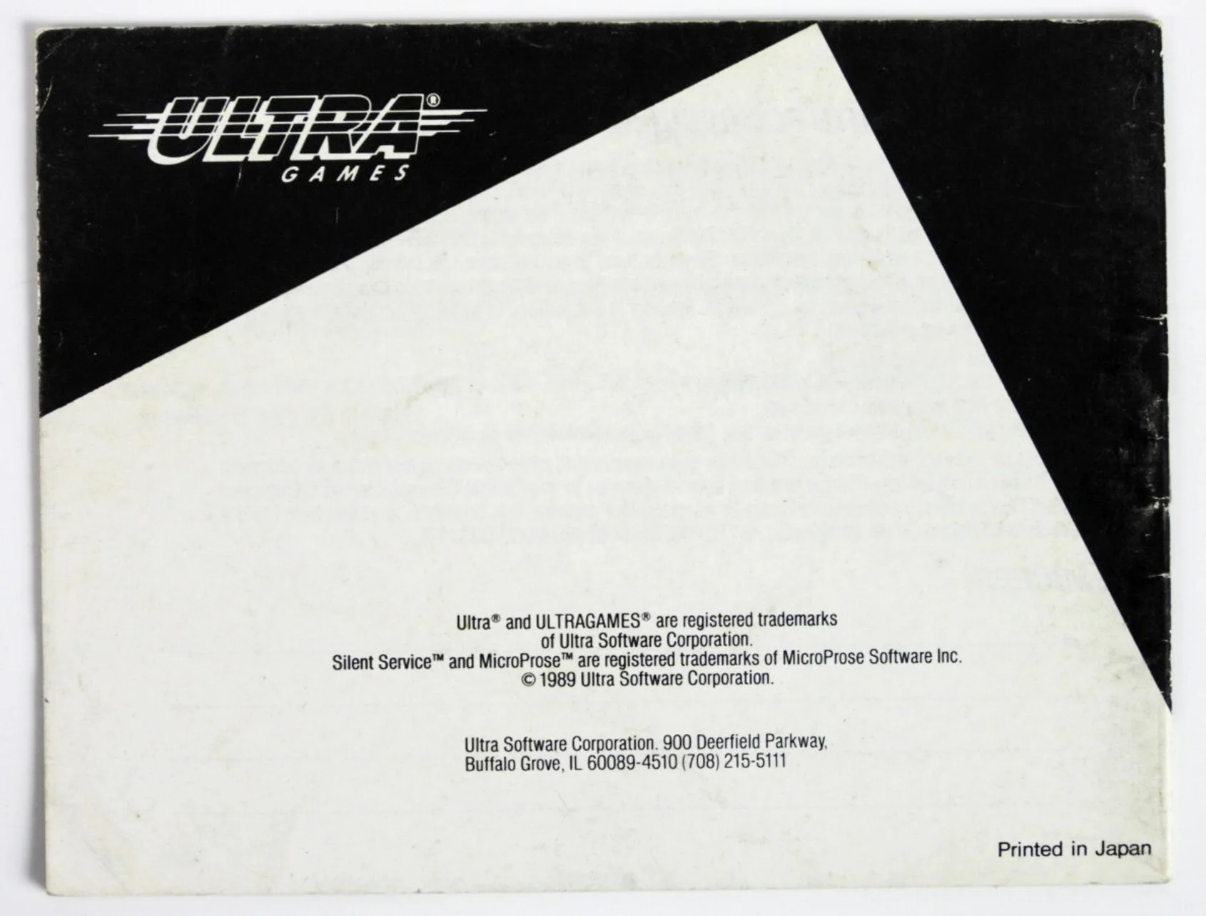 Silent Service [Manual] (Nintendo / NES) - Image 2