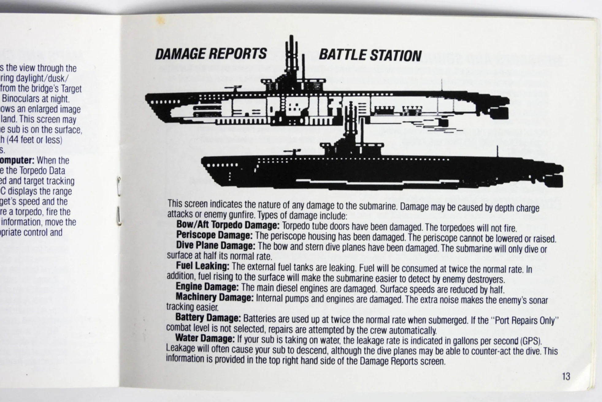 Silent Service [Manual] (Nintendo / NES) - Image 3