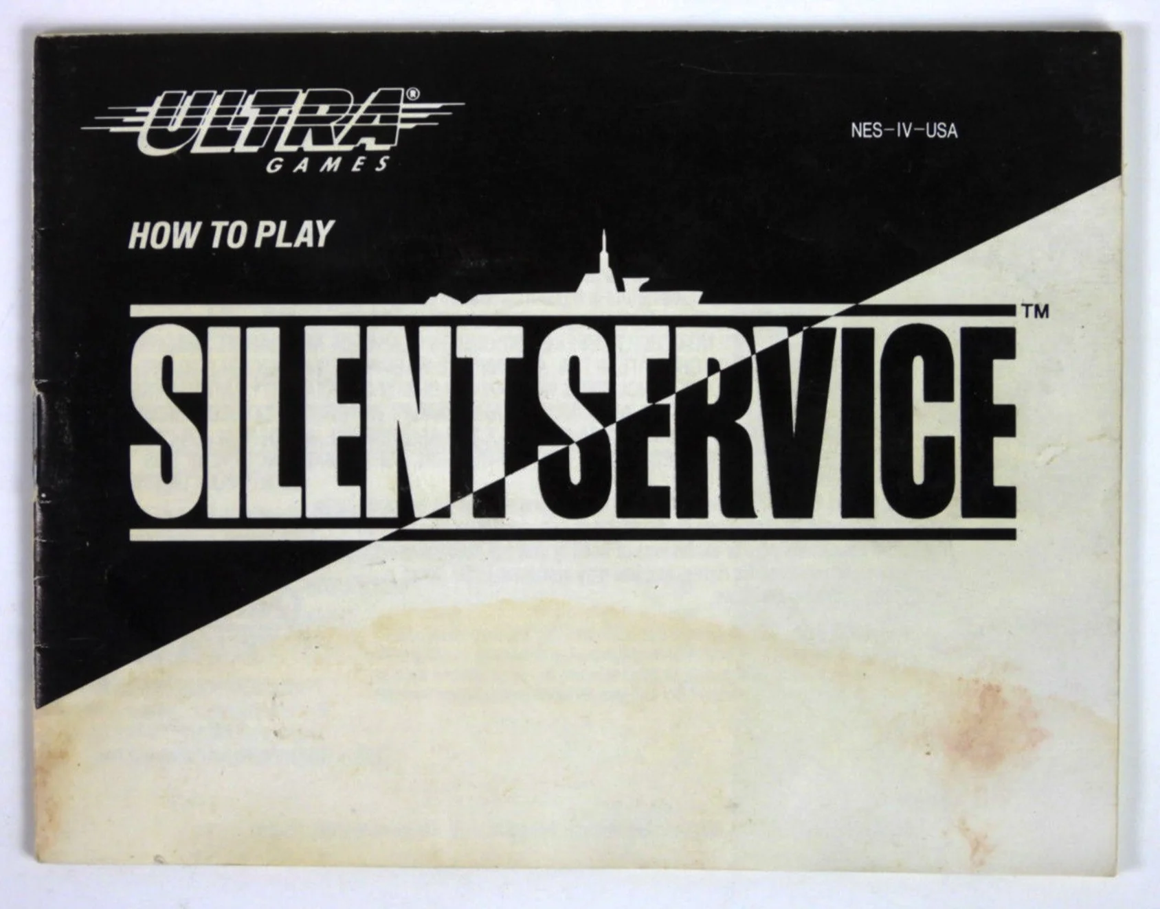 Silent Service [Manual] (Nintendo / NES) - Image 4