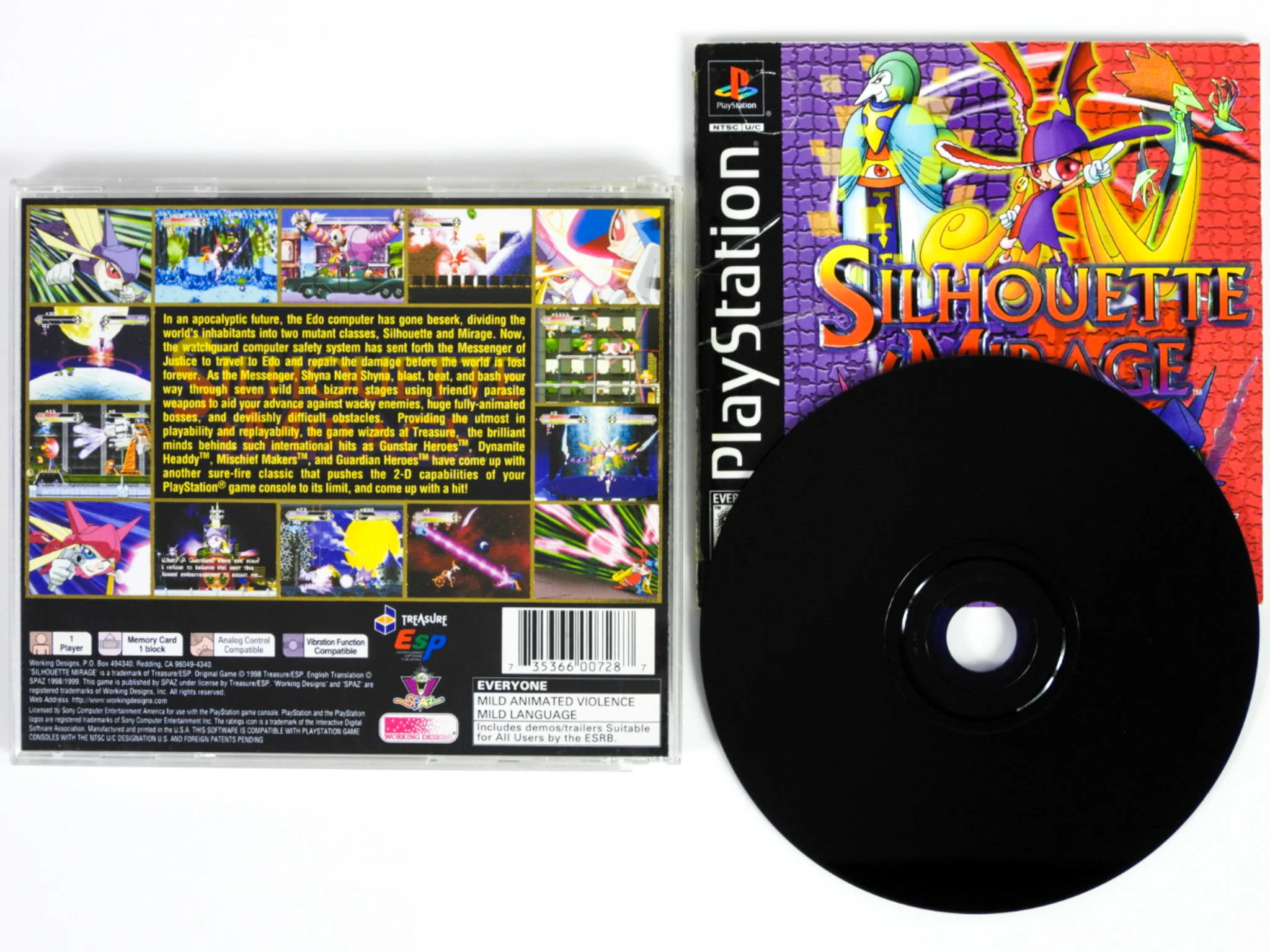 Silhouette Mirage (PlayStation / PS1) - Image 4