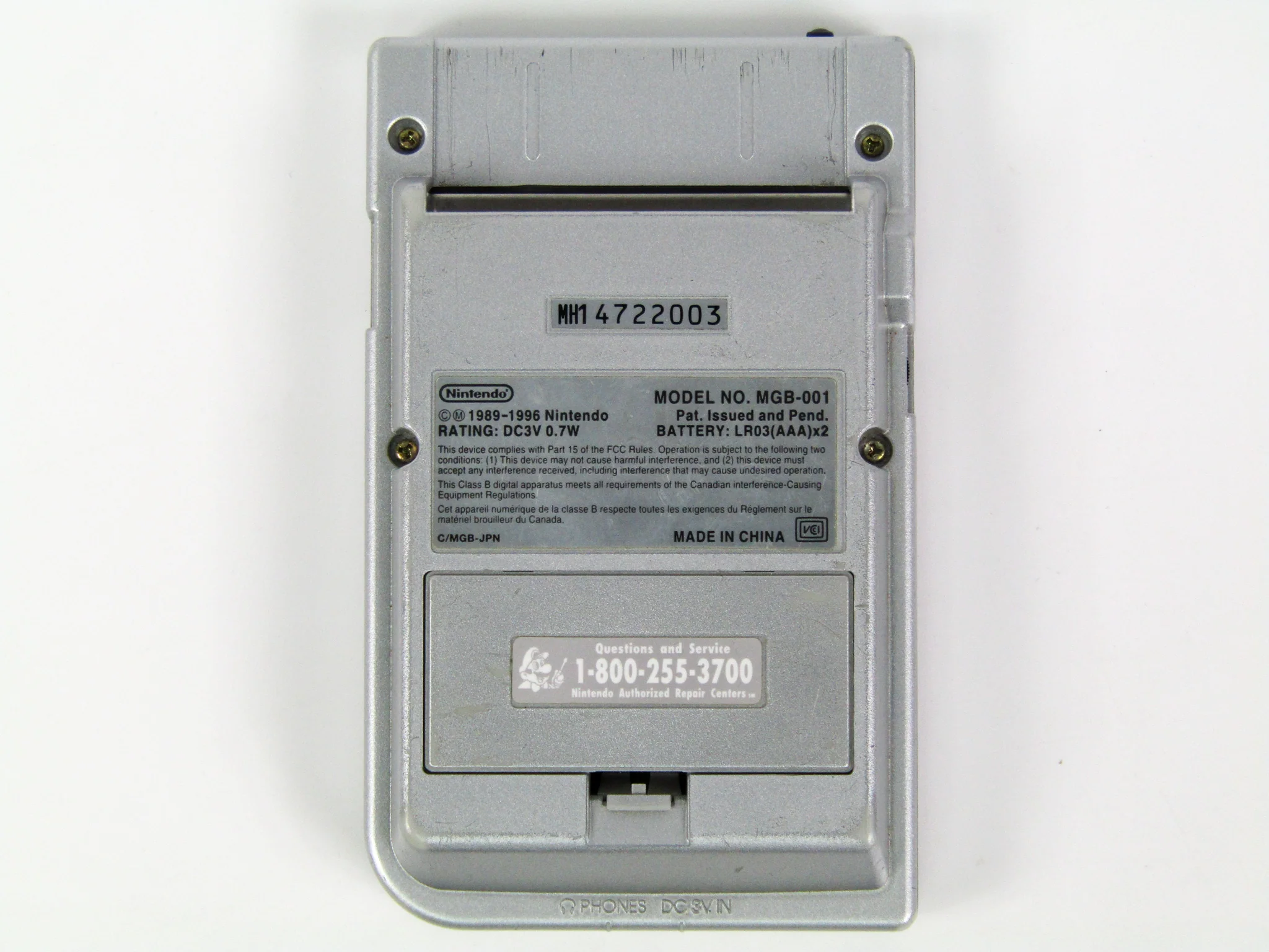 Nintendo Game Boy Pocket System Silver - Image 2