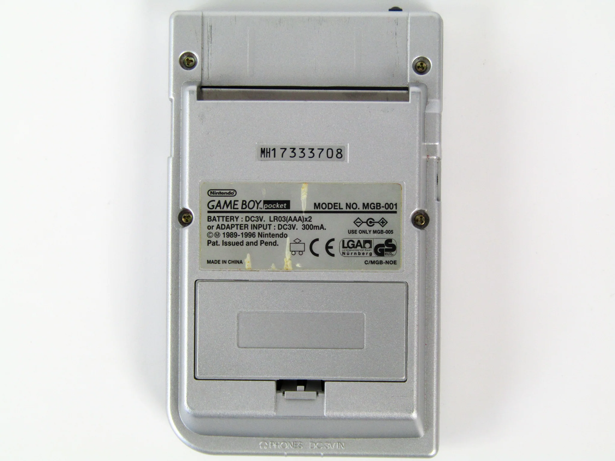 Nintendo Game Boy Pocket System Silver - Image 5
