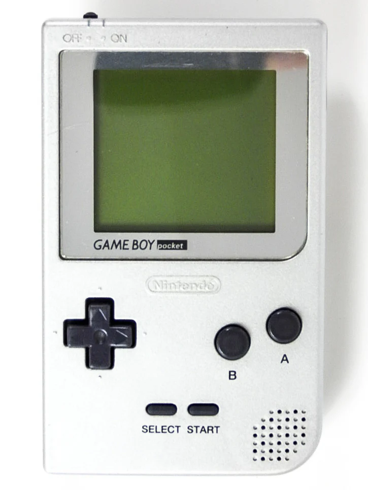 Nintendo Game Boy Pocket System Silver [Silver Bezel] - Image 2