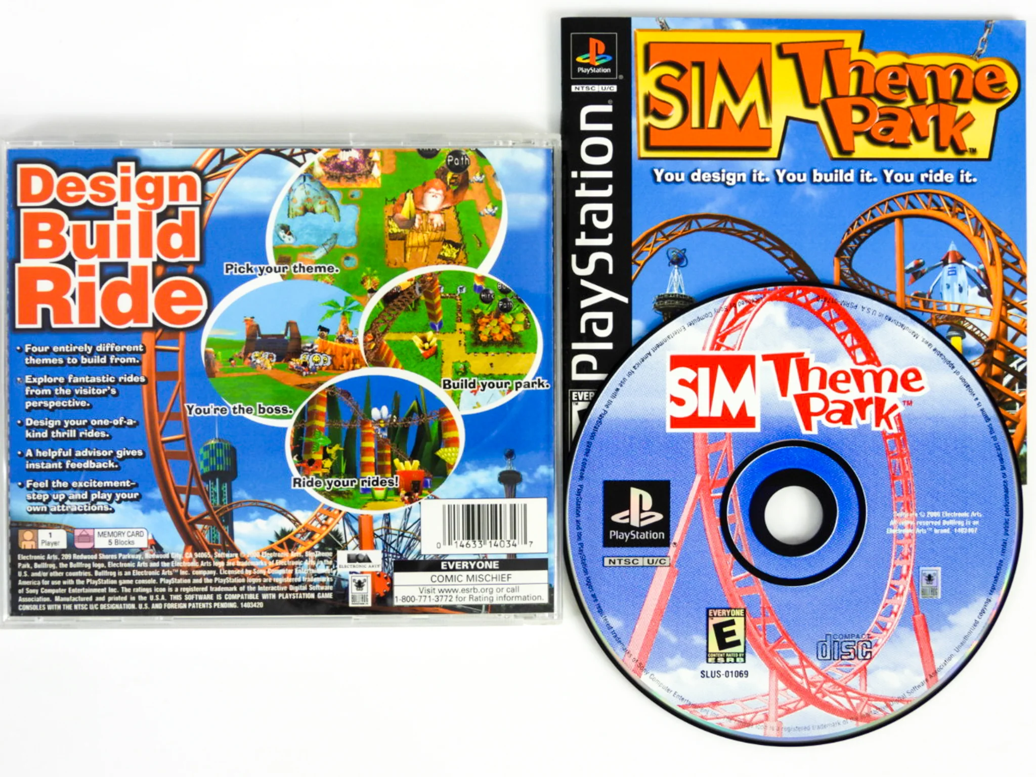Sim Theme Park (PlayStation / PS1) - Image 4
