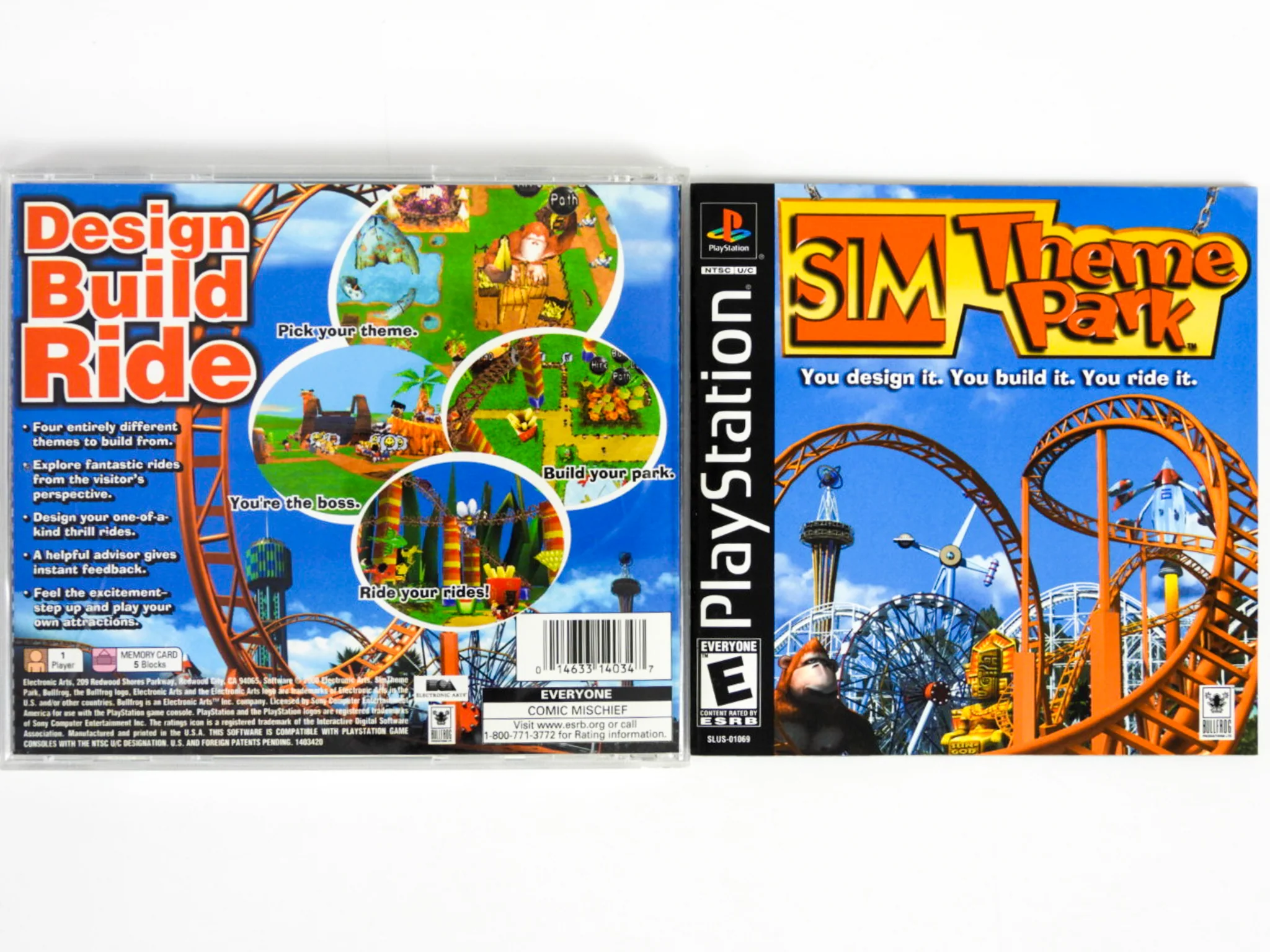 Sim Theme Park (PlayStation / PS1) - Image 5