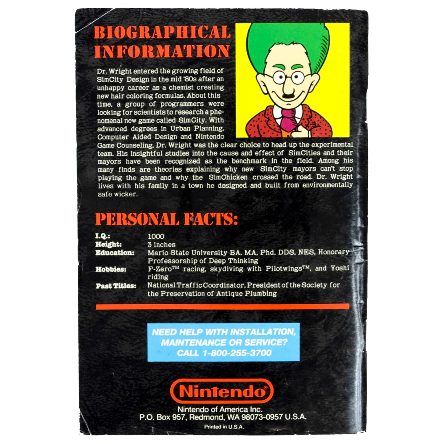 SimCity [Manual] (Super Nintendo / SNES) - Image 2