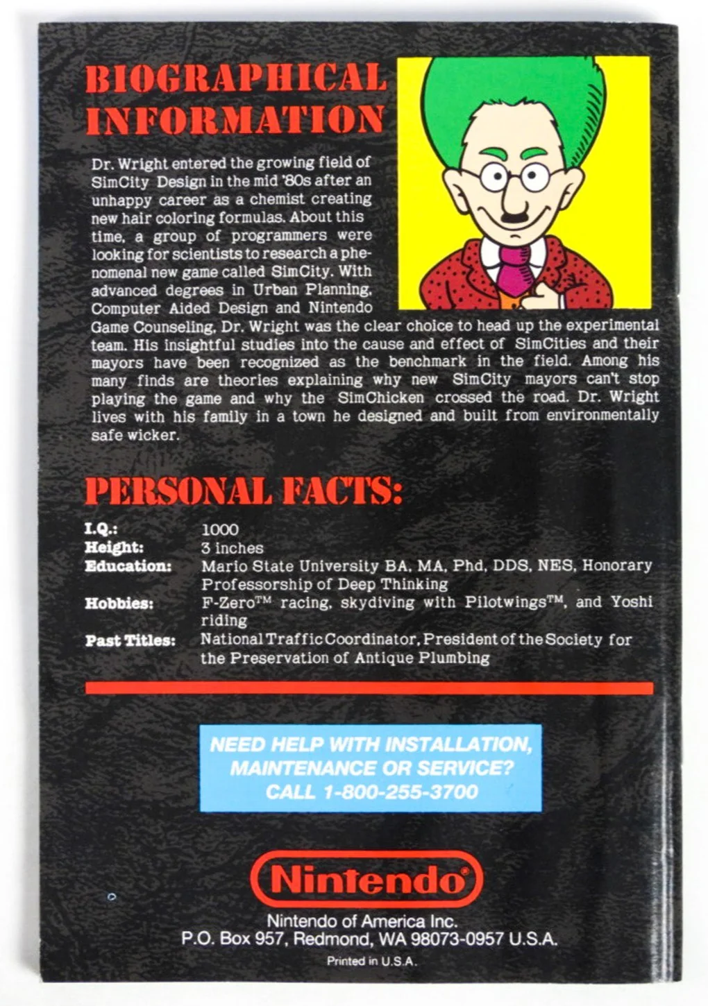 SimCity [Manual] (Super Nintendo / SNES) - Image 4