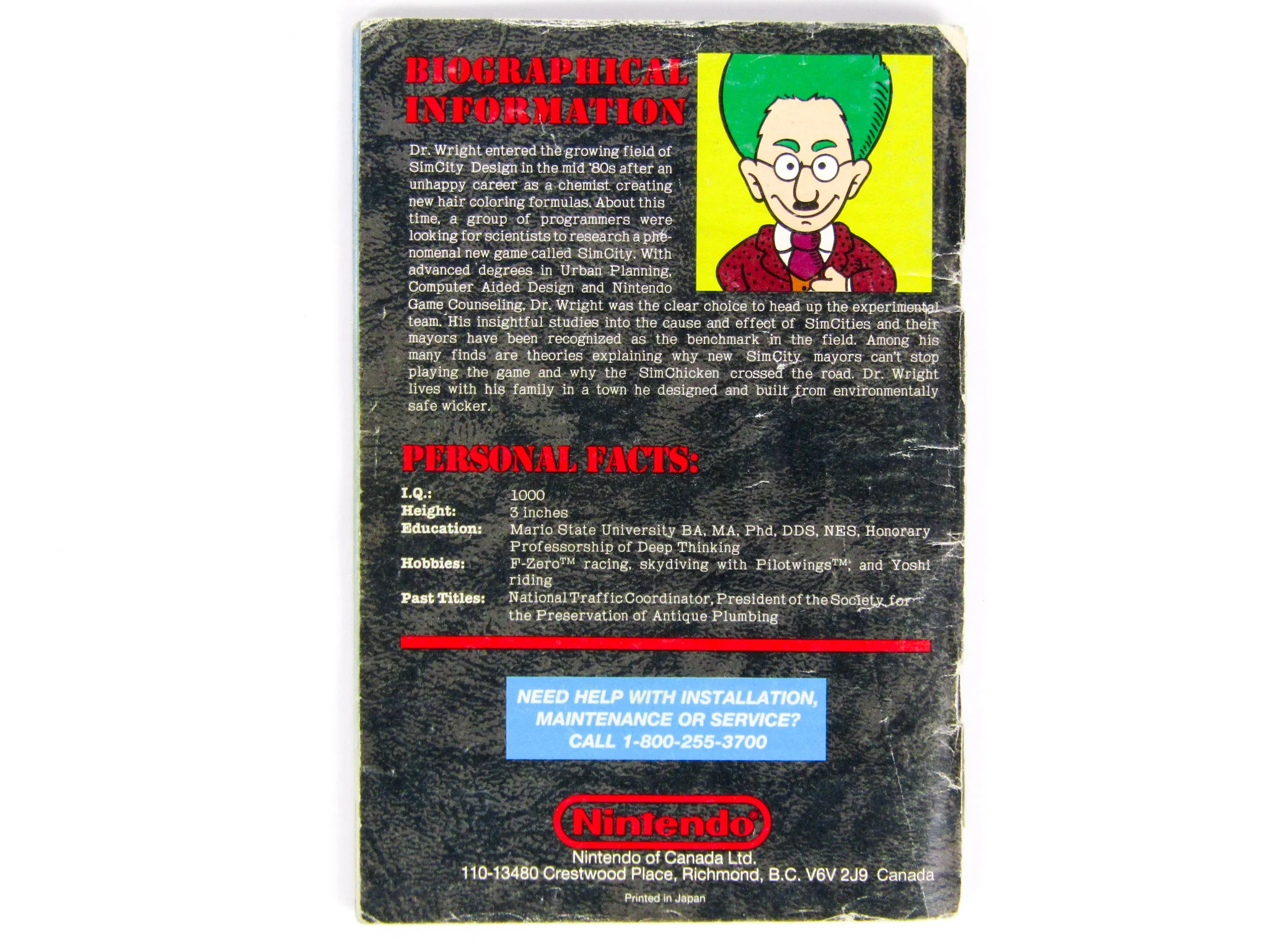 SimCity [Manual] (Super Nintendo / SNES) - Image 8