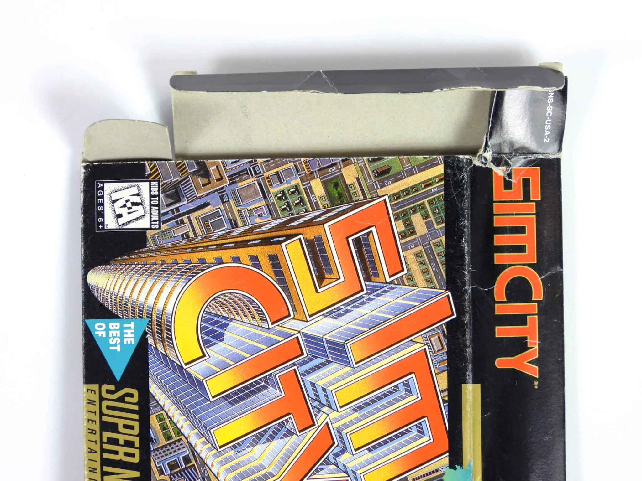 SimCity [Player's Choice] [Box] (Super Nintendo / SNES) - Image 3