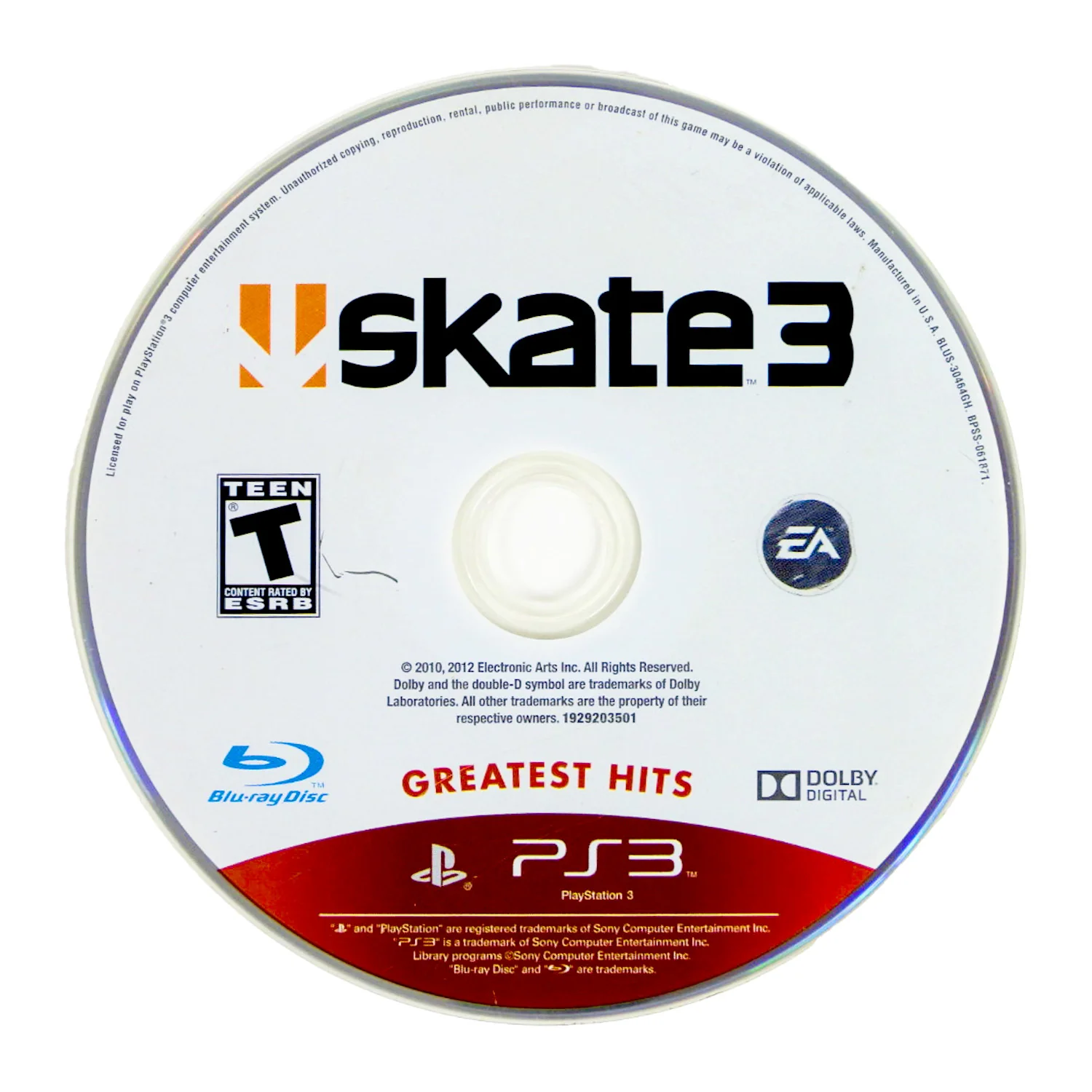 Skate 3 [Greatest Hits] (PlayStation 3 / PS3) - Image 4