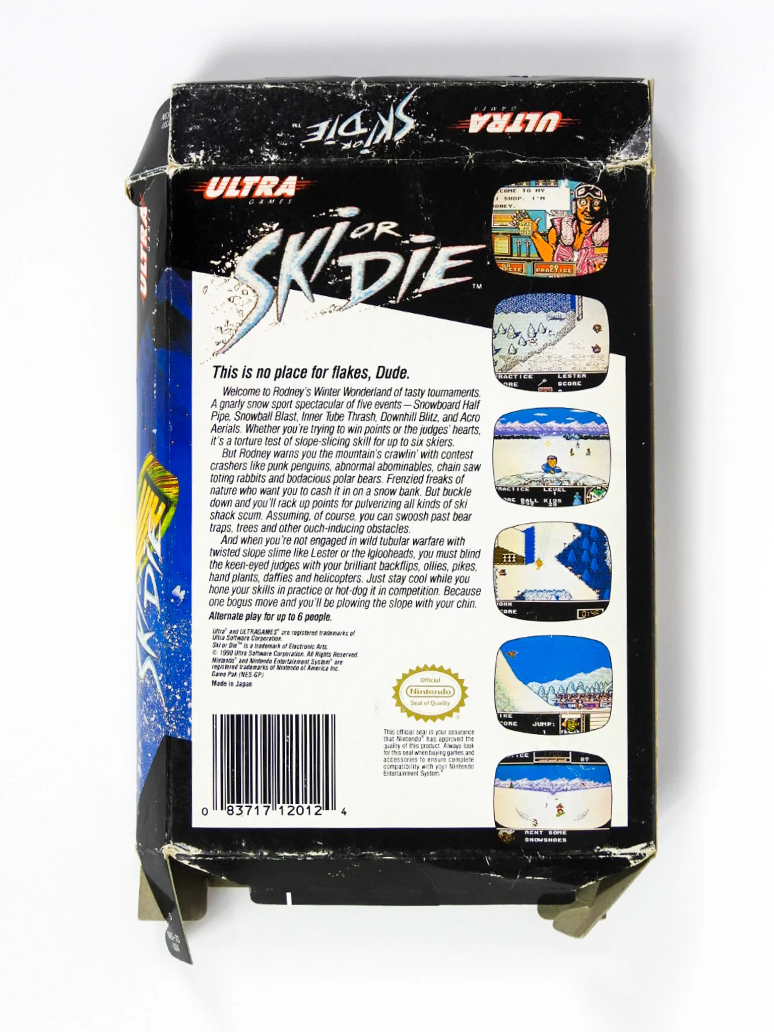Skate Or Die [Box] (Nintendo / NES) - Image 2