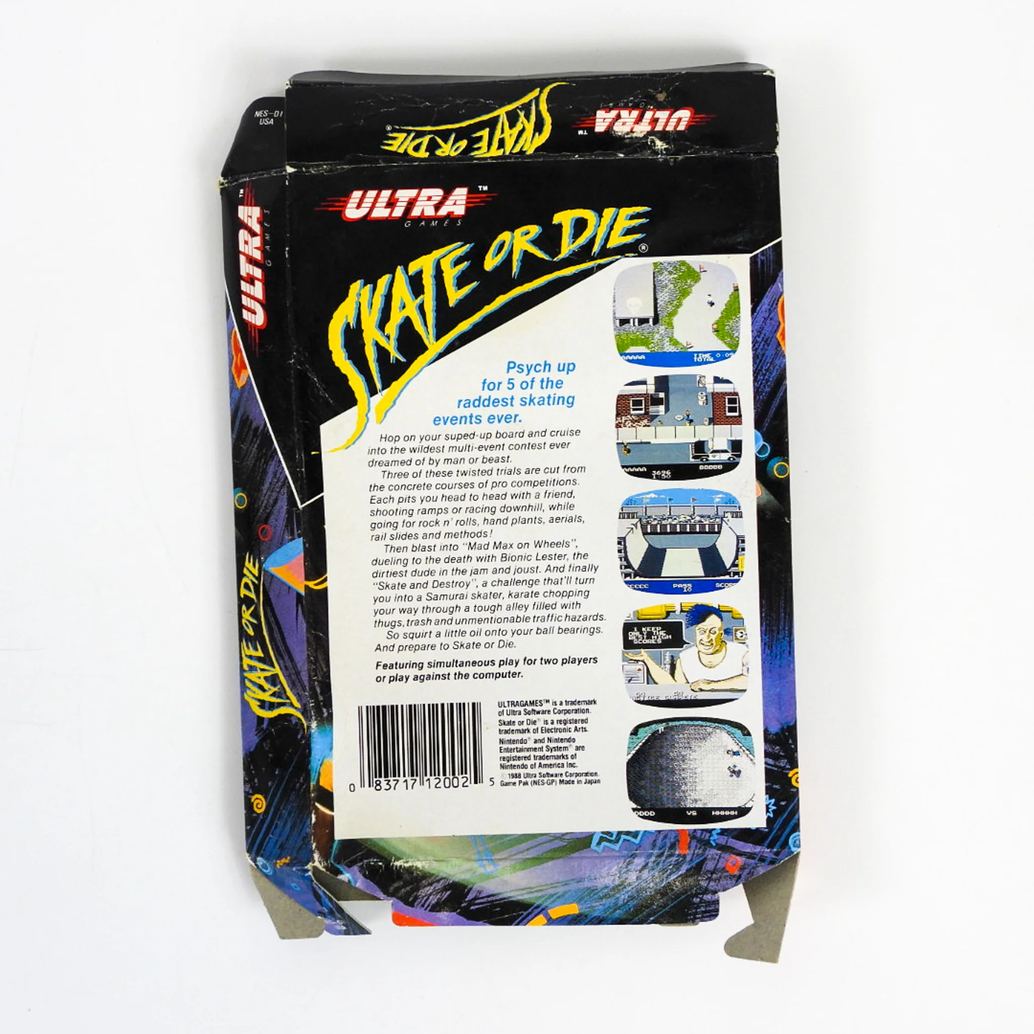 Skate Or Die [Box] (Nintendo / NES) - Image 8