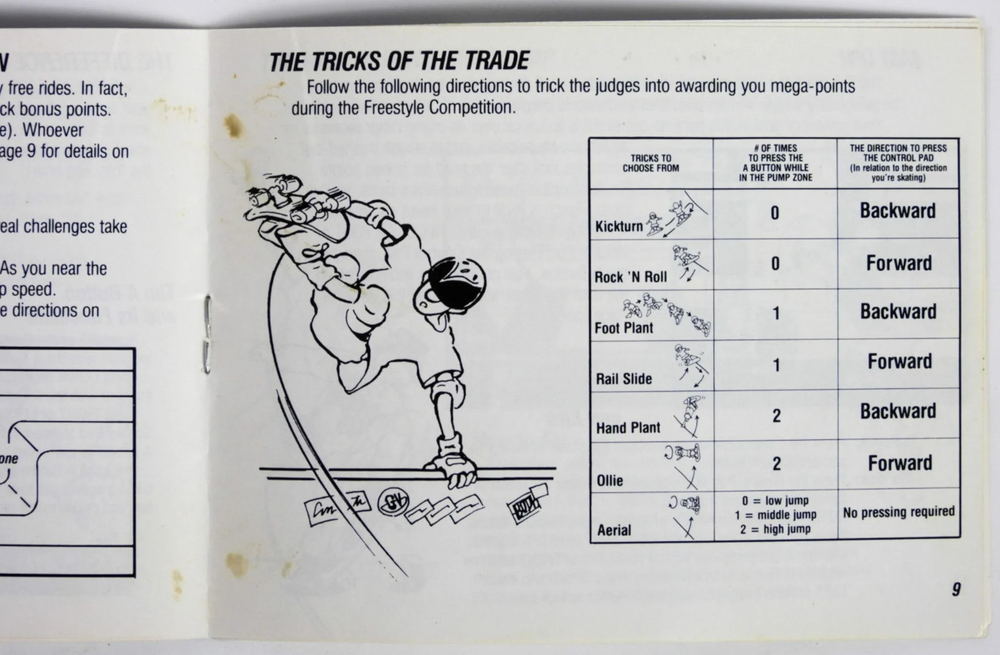 Skate Or Die [Manual] (Nintendo / NES) - Image 3