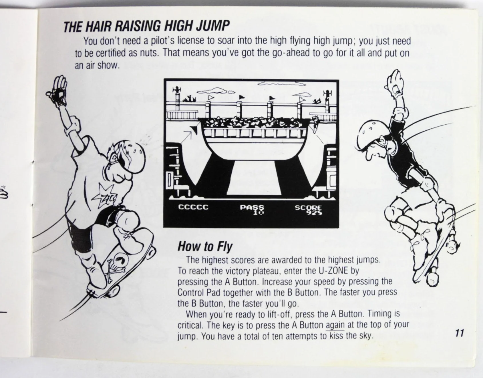 Skate Or Die [Manual] (Nintendo / NES) - Image 4