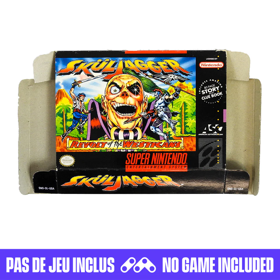 Skuljagger [Box] (Super Nintendo / SNES)