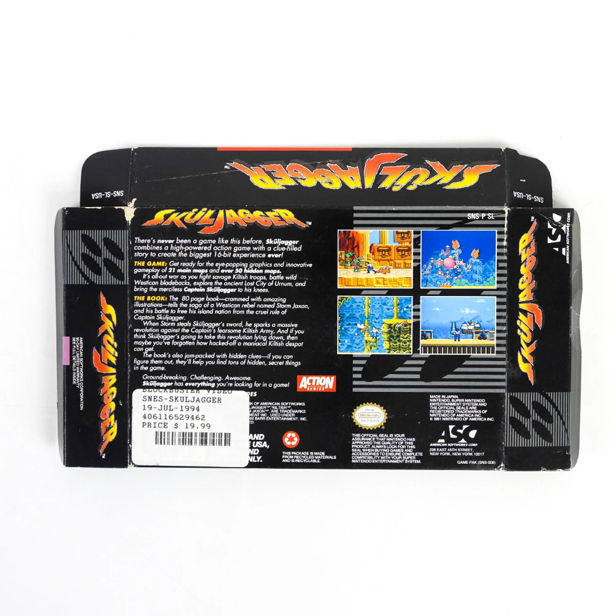 Skuljagger [Box] (Super Nintendo / SNES) - Image 2