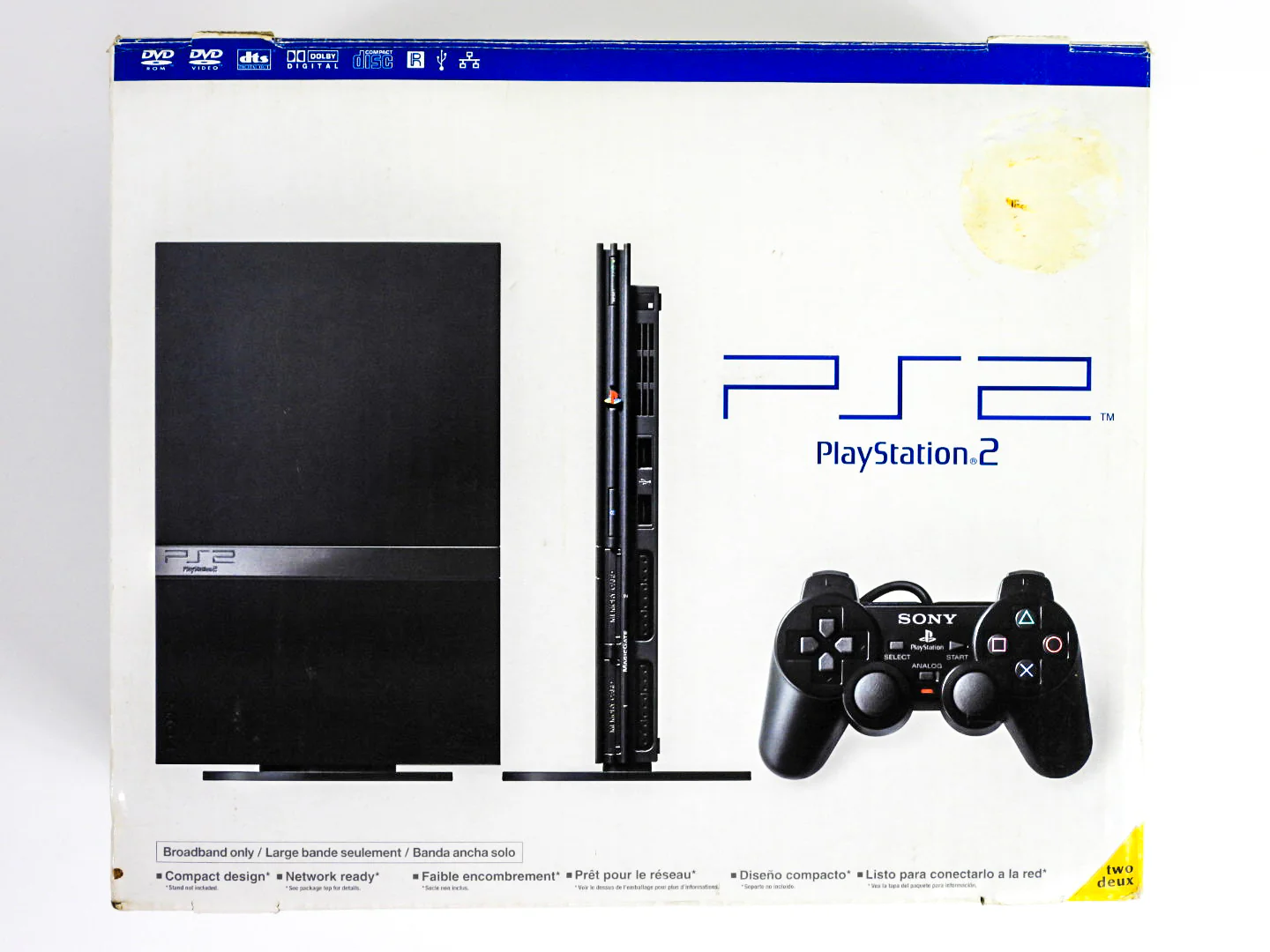 PlayStation 2 System Slim Black with 1 Assorted Controller (PS2) - Image 10