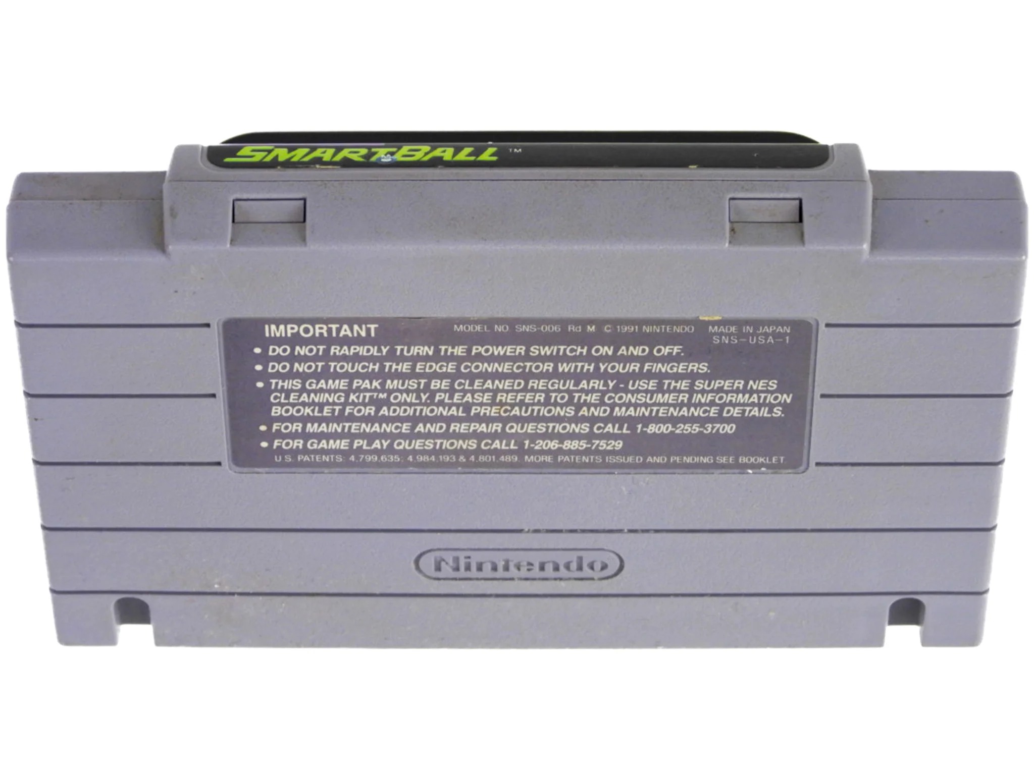 Smartball (Super Nintendo / SNES) - Image 4