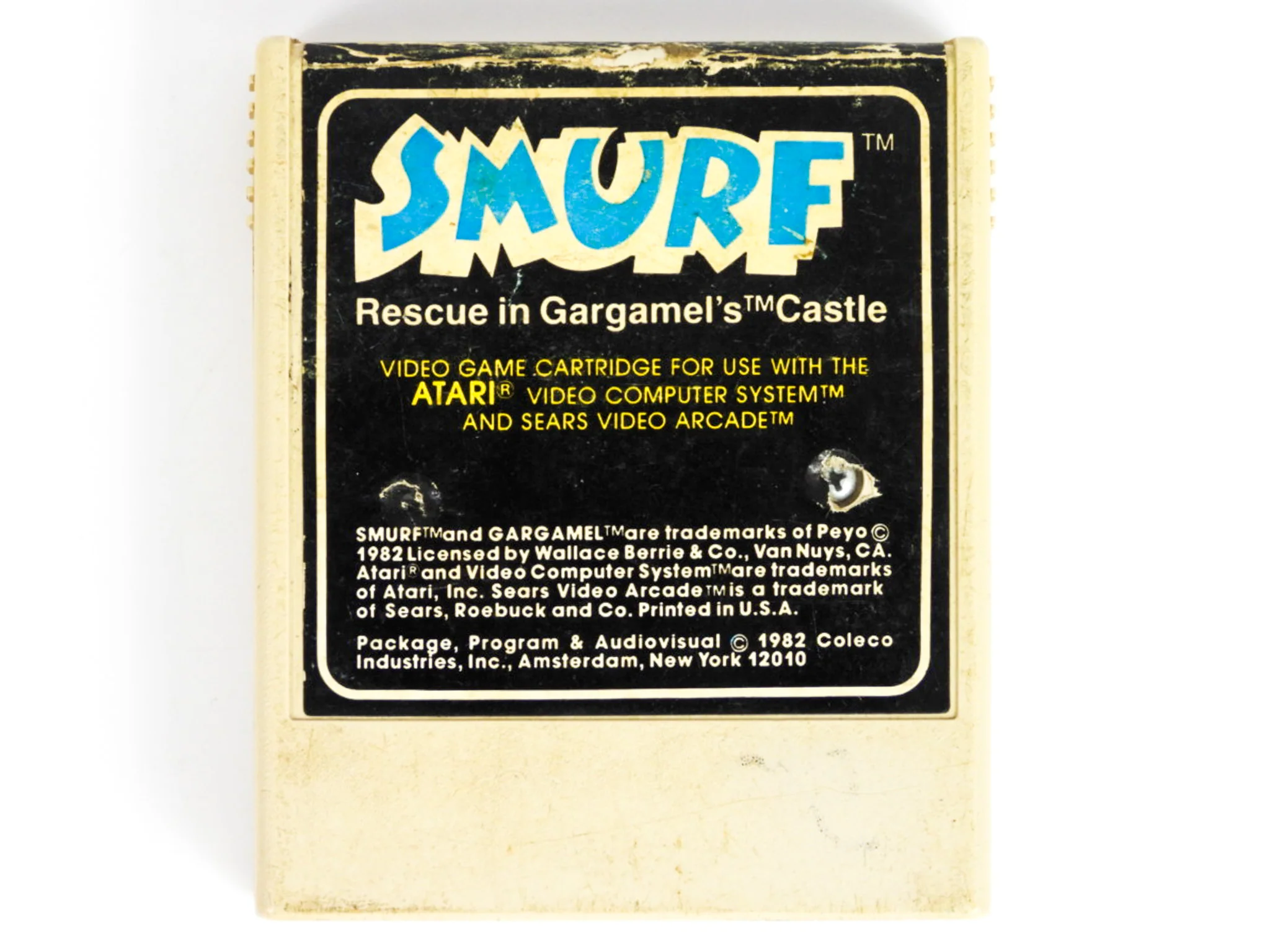 Smurf: Rescue In Gargamel's Castle (Atari 2600) - Image 4