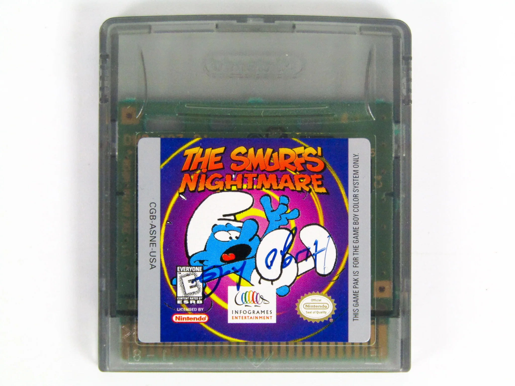 Smurfs Nightmare (Nintendo Game Boy Color / GBC) - Image 2