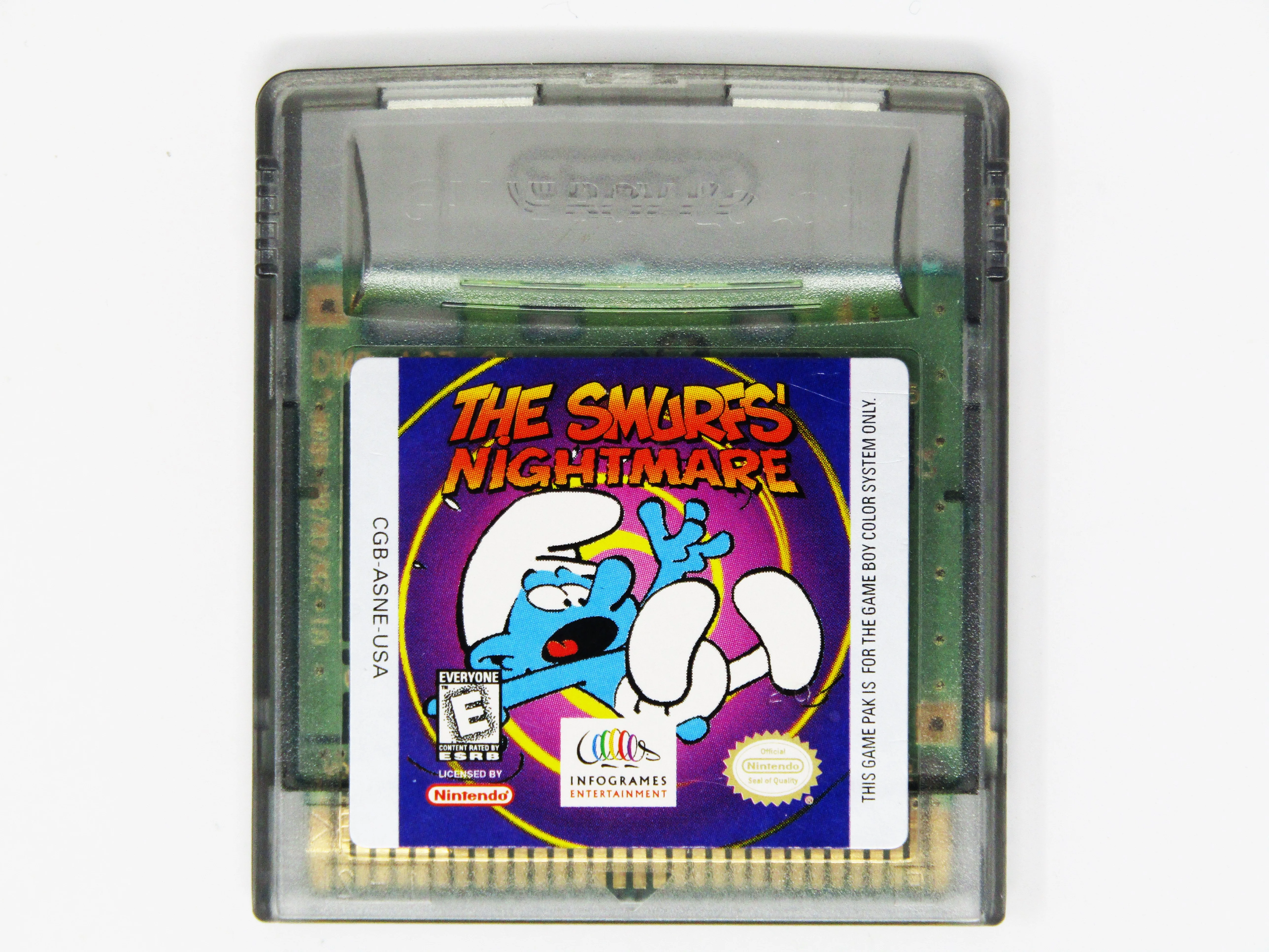 Smurfs Nightmare (Nintendo Game Boy Color / GBC) - Image 3
