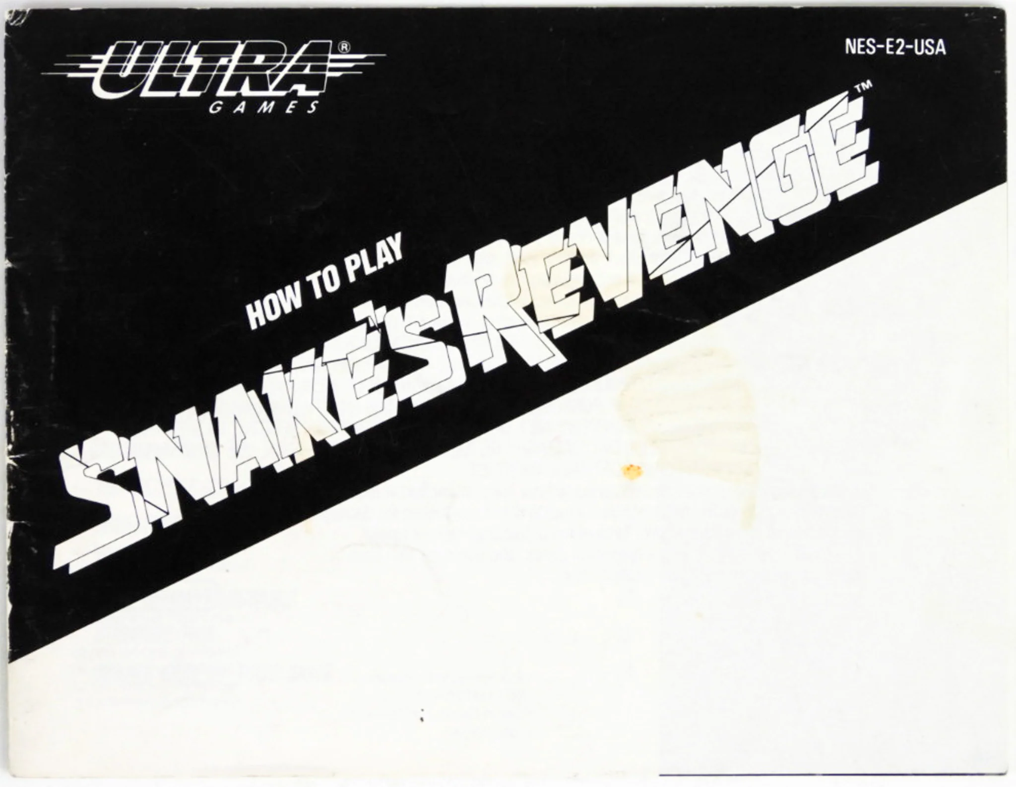 Snake's Revenge [Manual] (Nintendo / NES) - Image 3