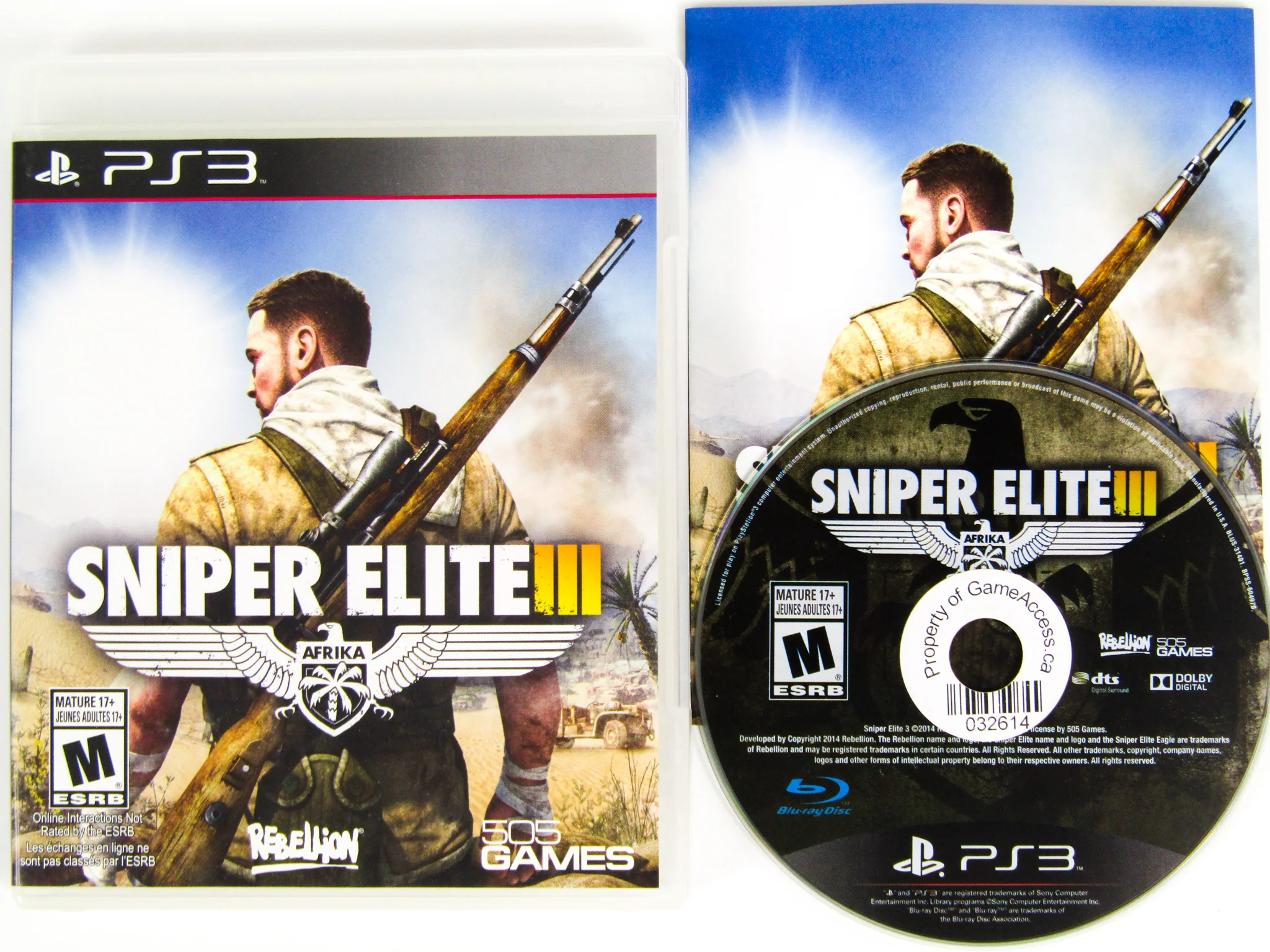 Sniper Elite III 3 (PlayStation 3 / PS3) - Image 2