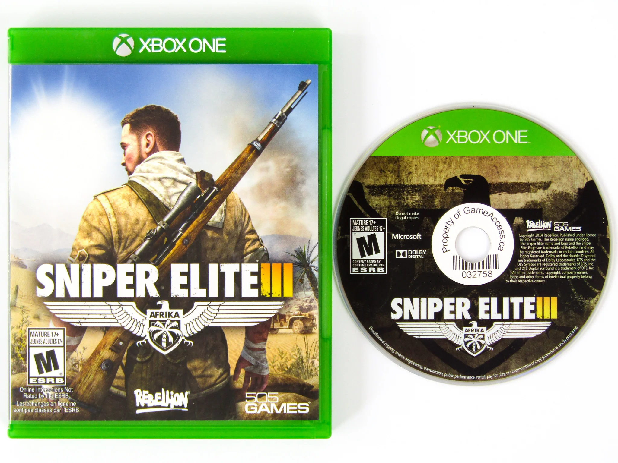 Sniper Elite III 3 (Xbox One) - Image 2