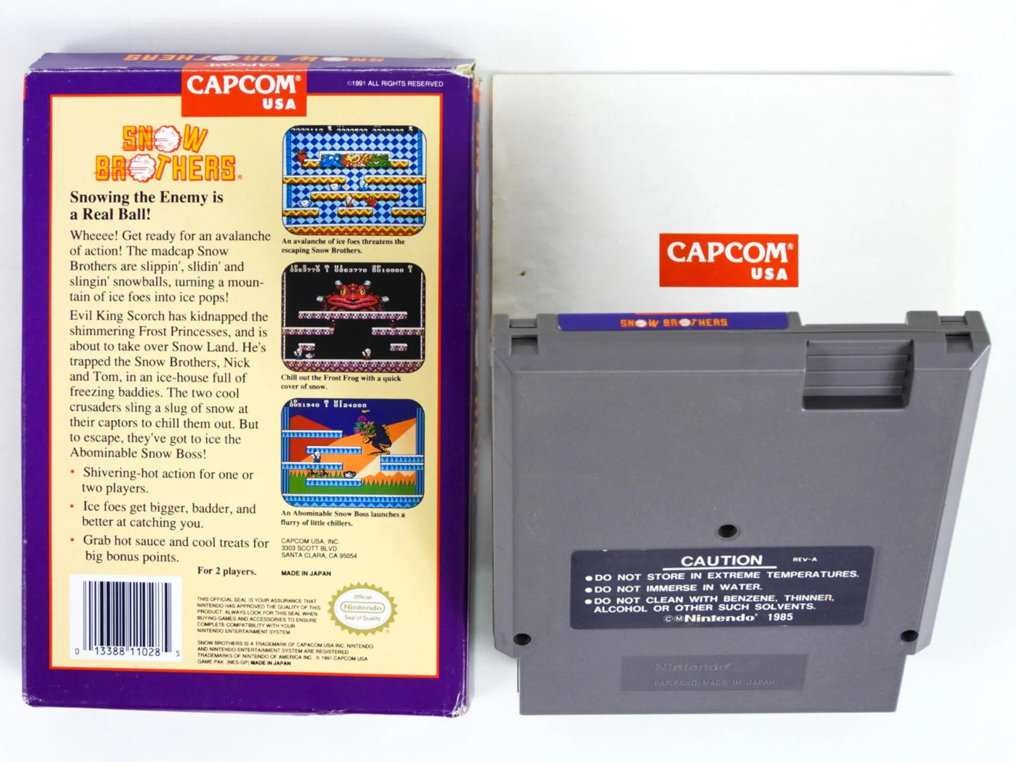 Snow Brothers (Nintendo / NES) - Image 2
