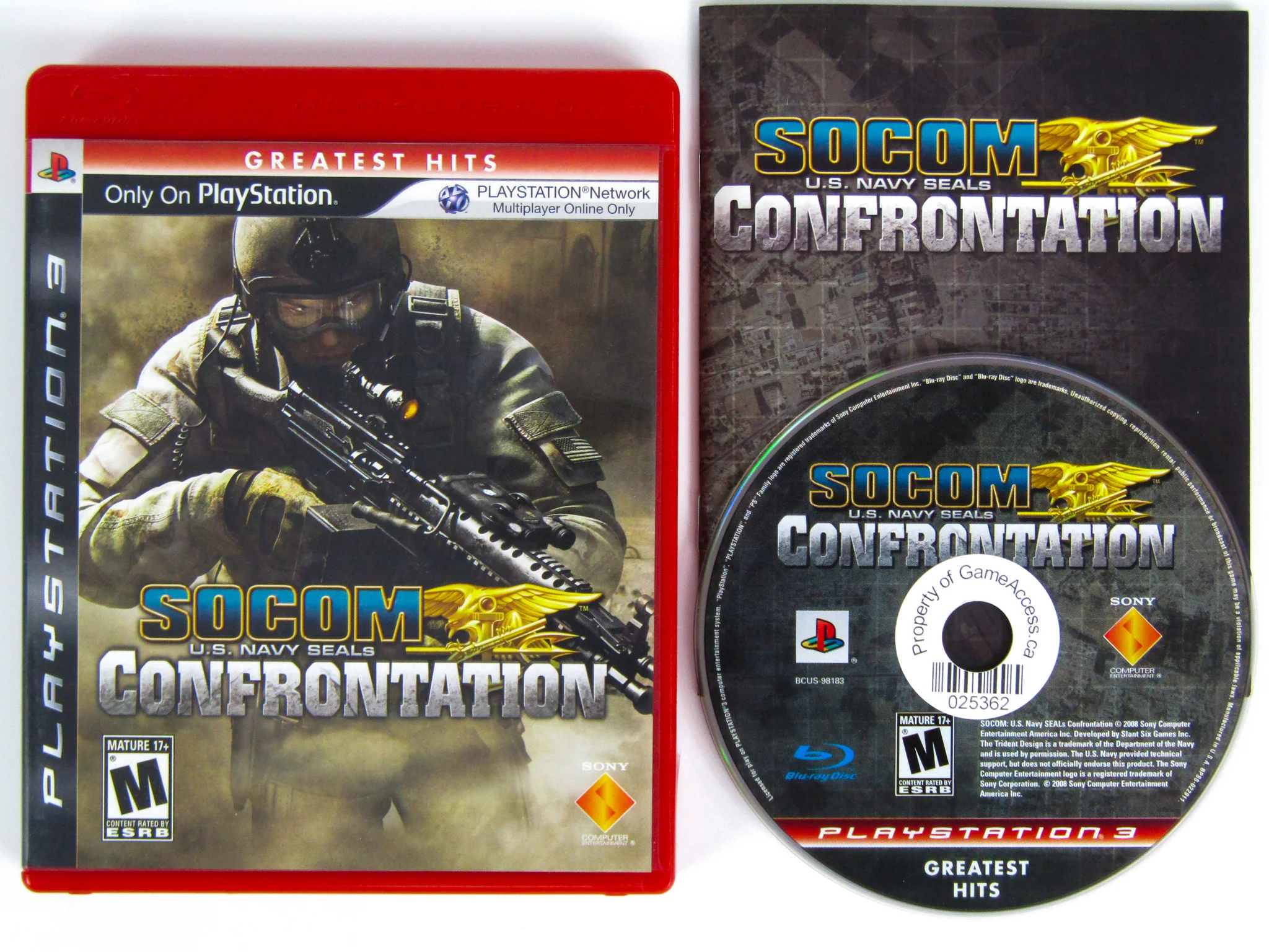 SOCOM Confrontation [Greatest Hits] (PlayStation 3 / PS3) - Image 2