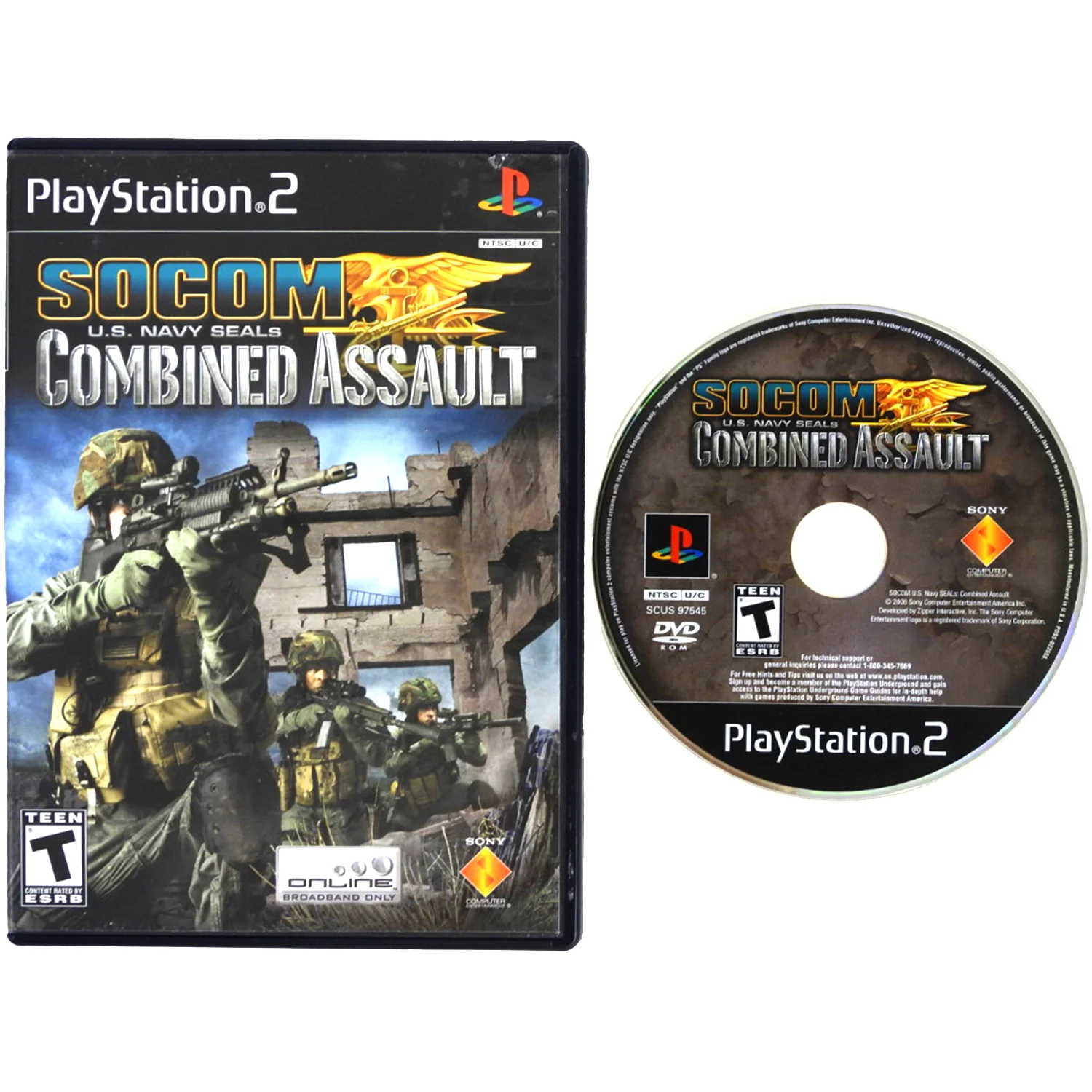 SOCOM: U.S. Navy Seals Combined Assault (PlayStation 2 / PS2) - Image 3