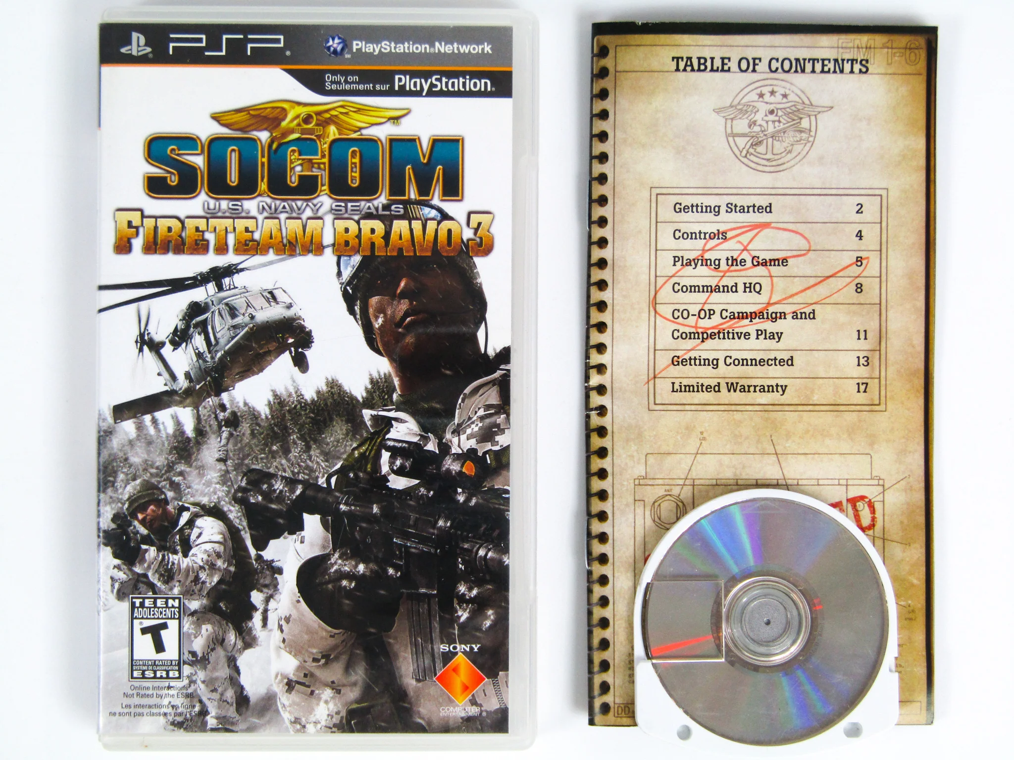 SOCOM: U.S. Navy Seals Fireteam Bravo 3 (PlayStation Portable / PSP) - Image 2