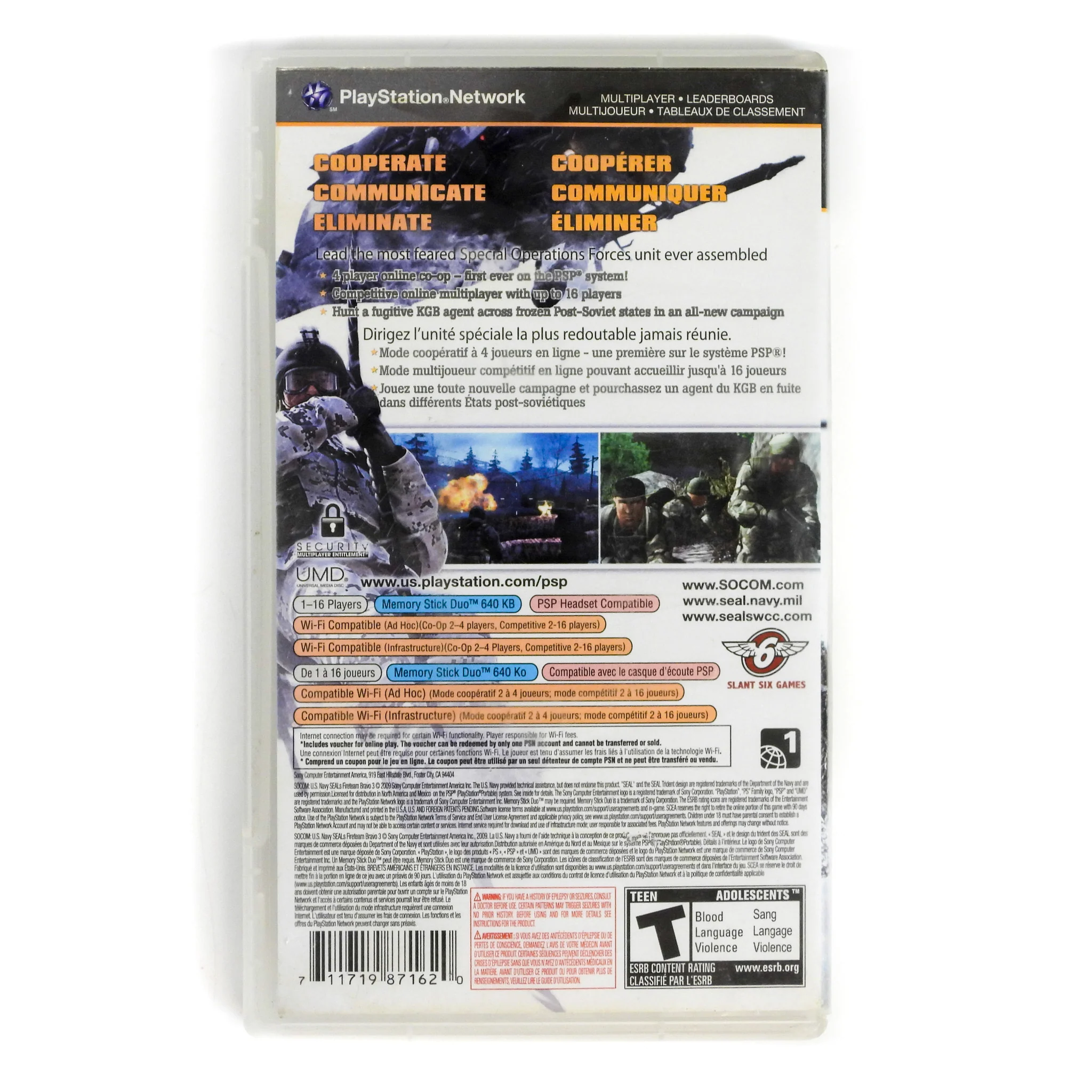 SOCOM: U.S. Navy Seals Fireteam Bravo 3 (PlayStation Portable / PSP) - Image 7