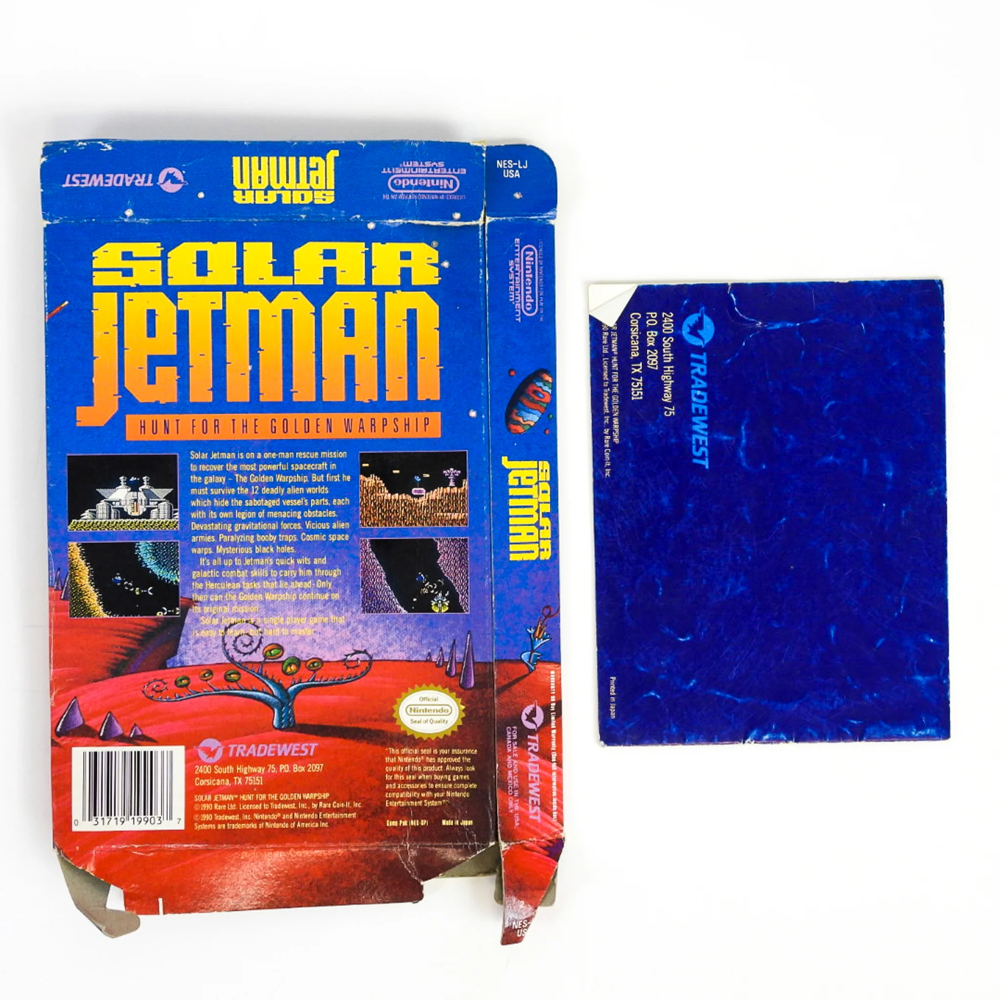Solar Jetman [Box] (Nintendo / NES) - Image 2