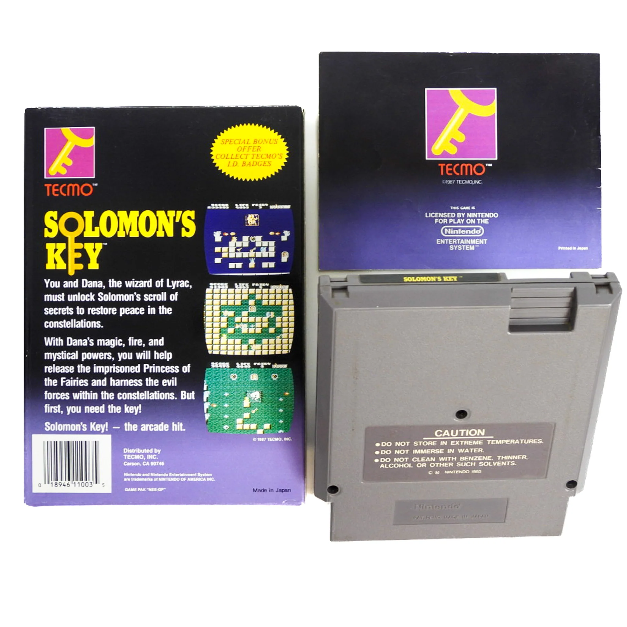 Solomon's Key (Nintendo / NES) - Image 2