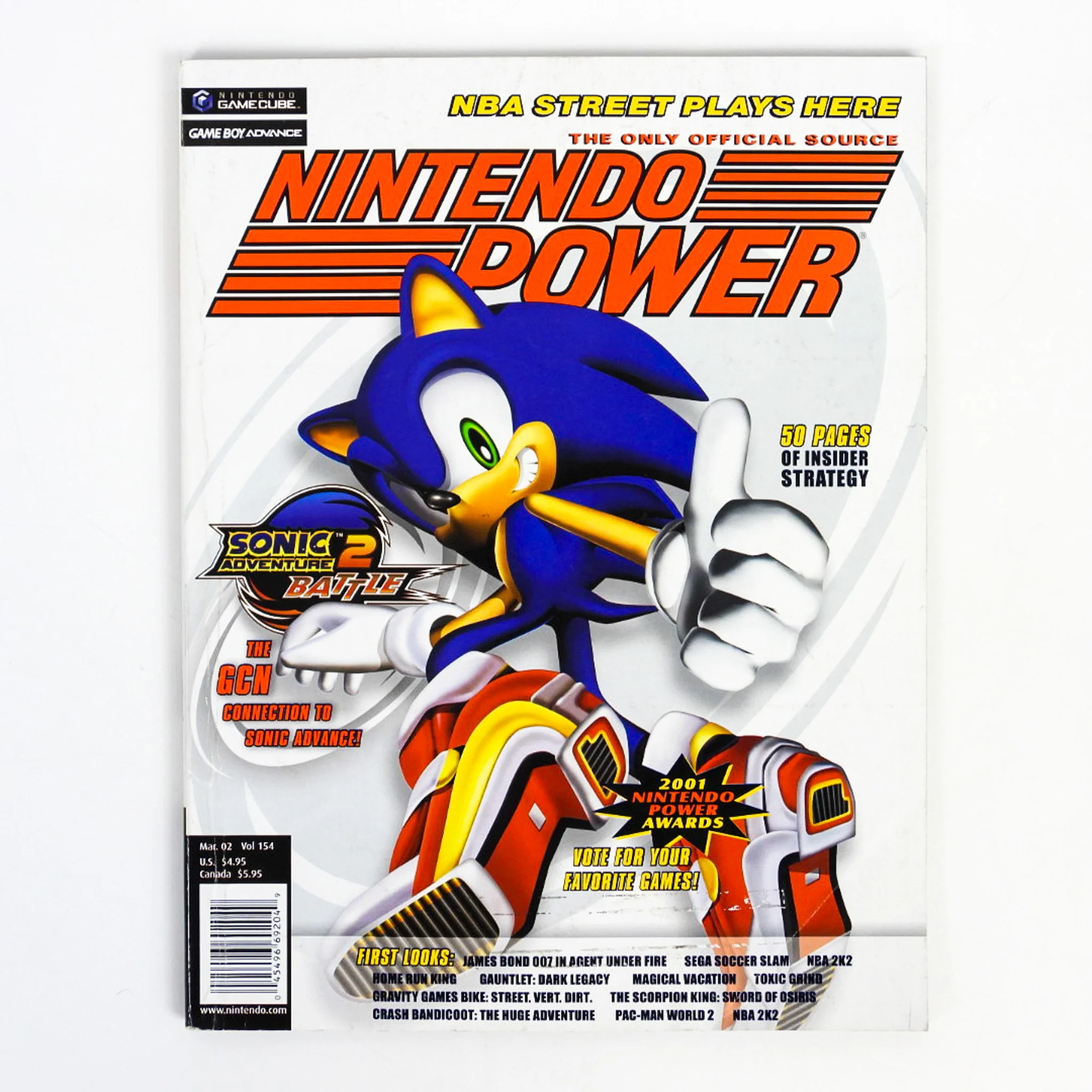 Sonic Adventure 2: Battle [Volume 154] [Nintendo Power] (Magazines) - Image 3