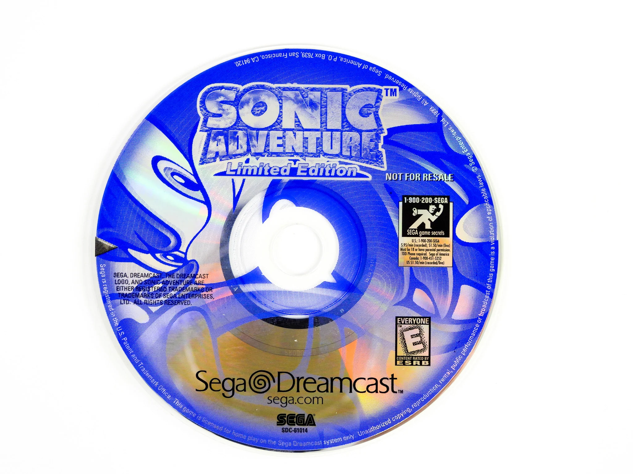 Sonic Adventure [Limited Edition] [Not For Resale] (Sega Dreamcast) - Image 5