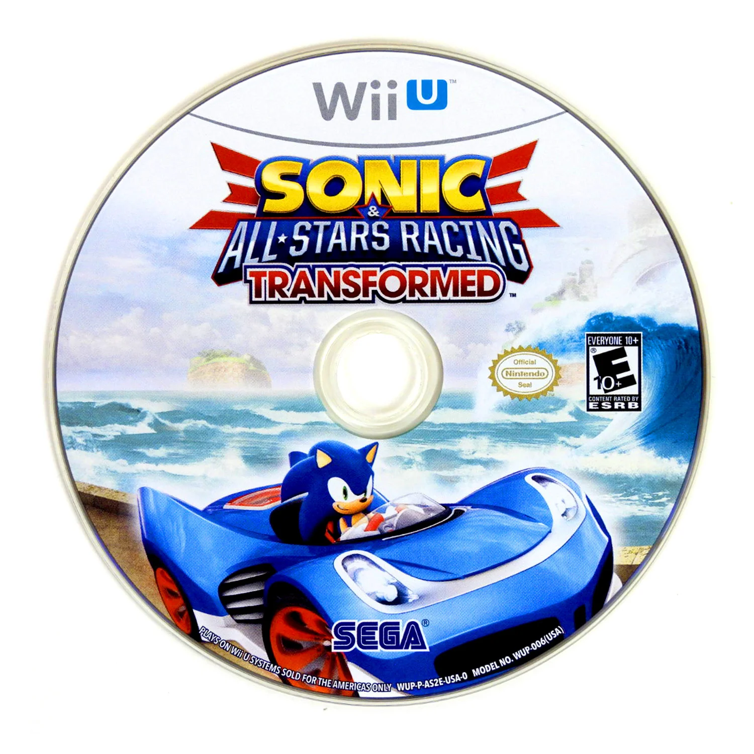 Sonic & All-Stars Racing Transformed (Nintendo Wii U)