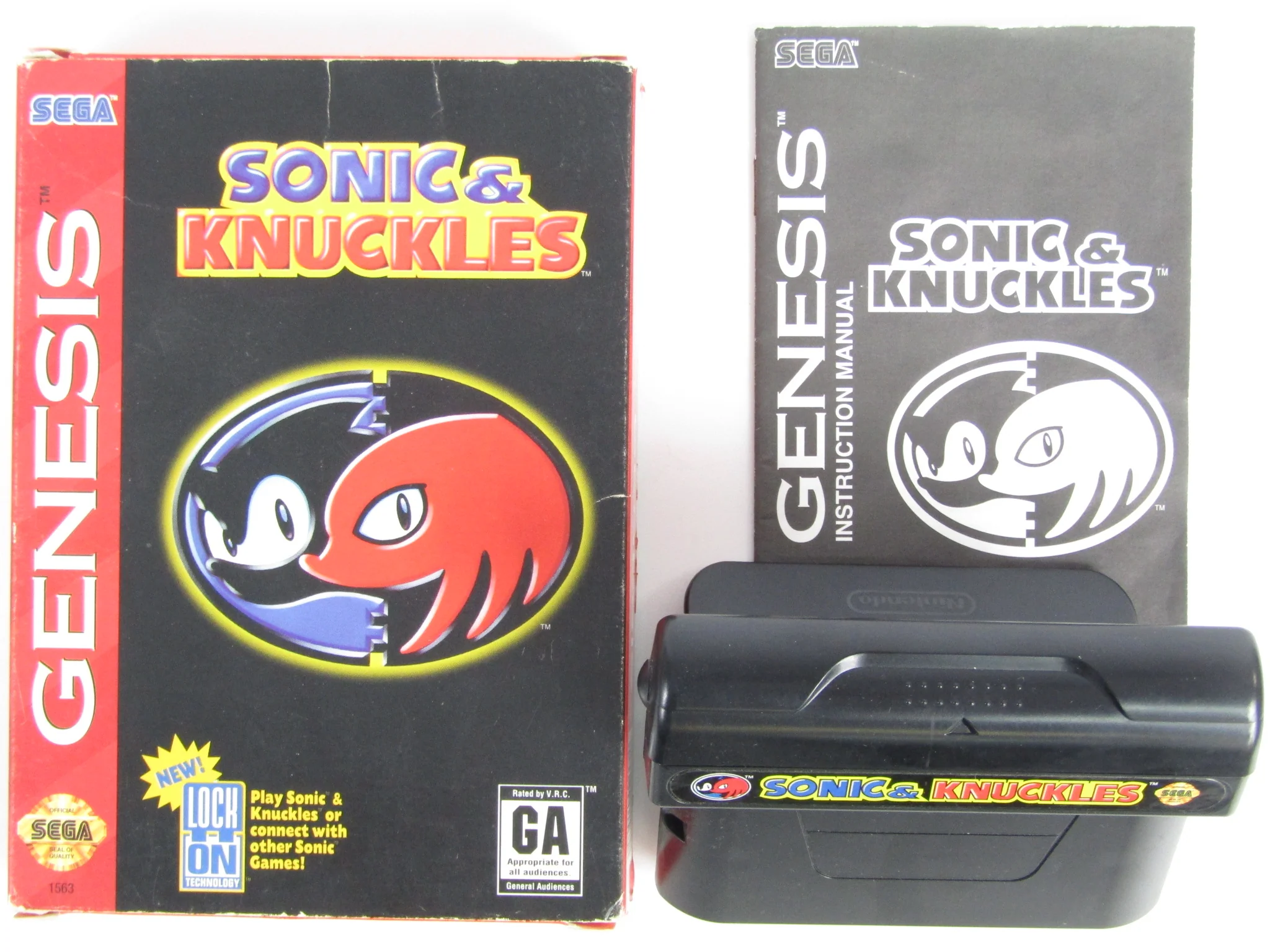 Sonic & Knuckles [Cardboard Box] (Sega Genesis) - Image 3