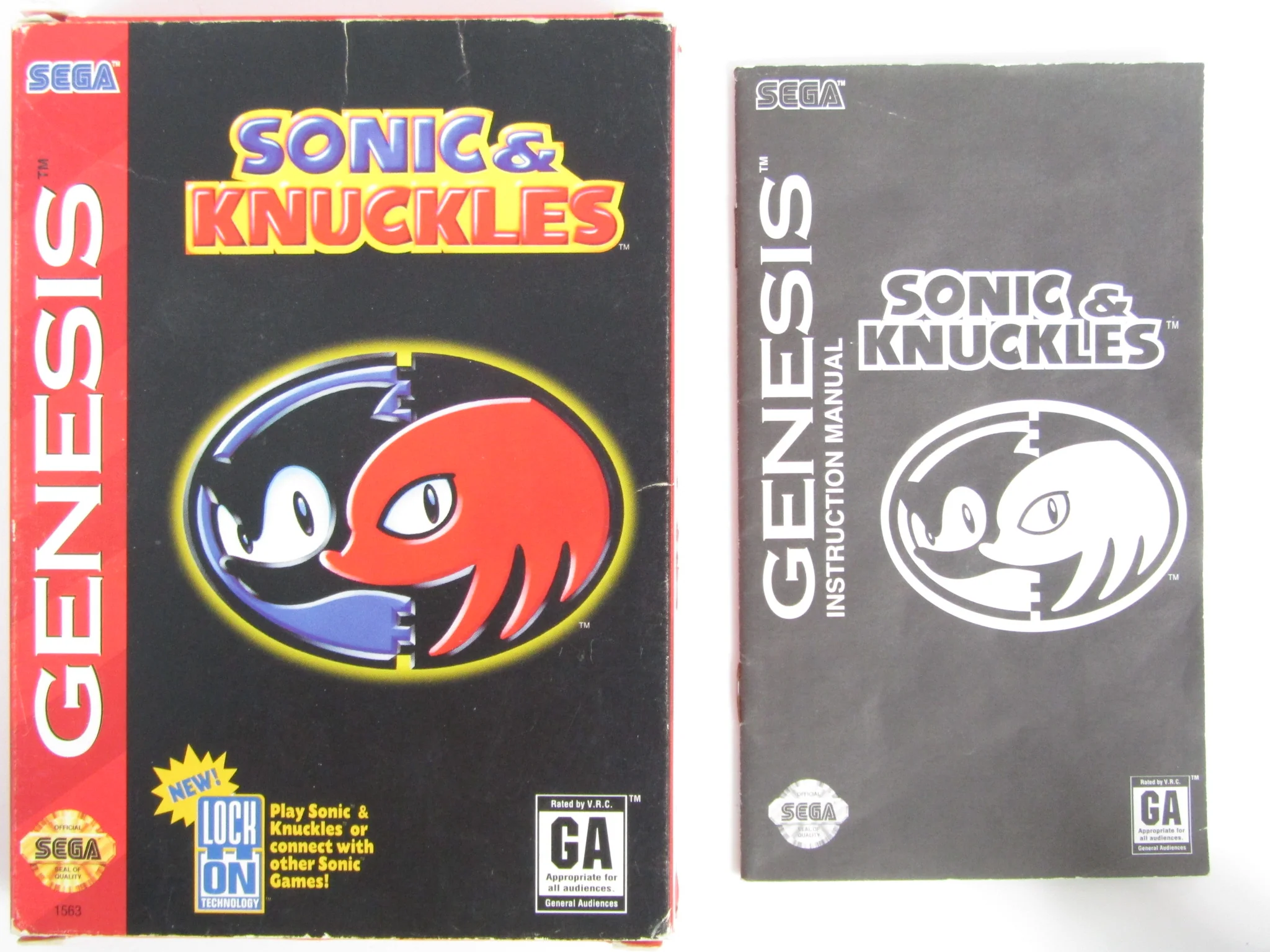 Sonic & Knuckles [Cardboard Box] (Sega Genesis) - Image 4