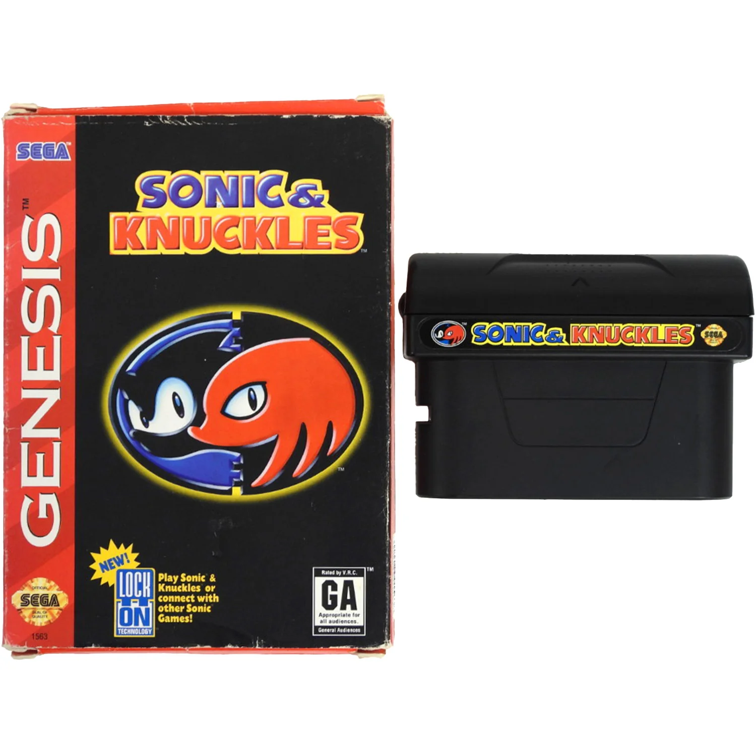 Sonic & Knuckles [Cardboard Box] (Sega Genesis) - Image 8