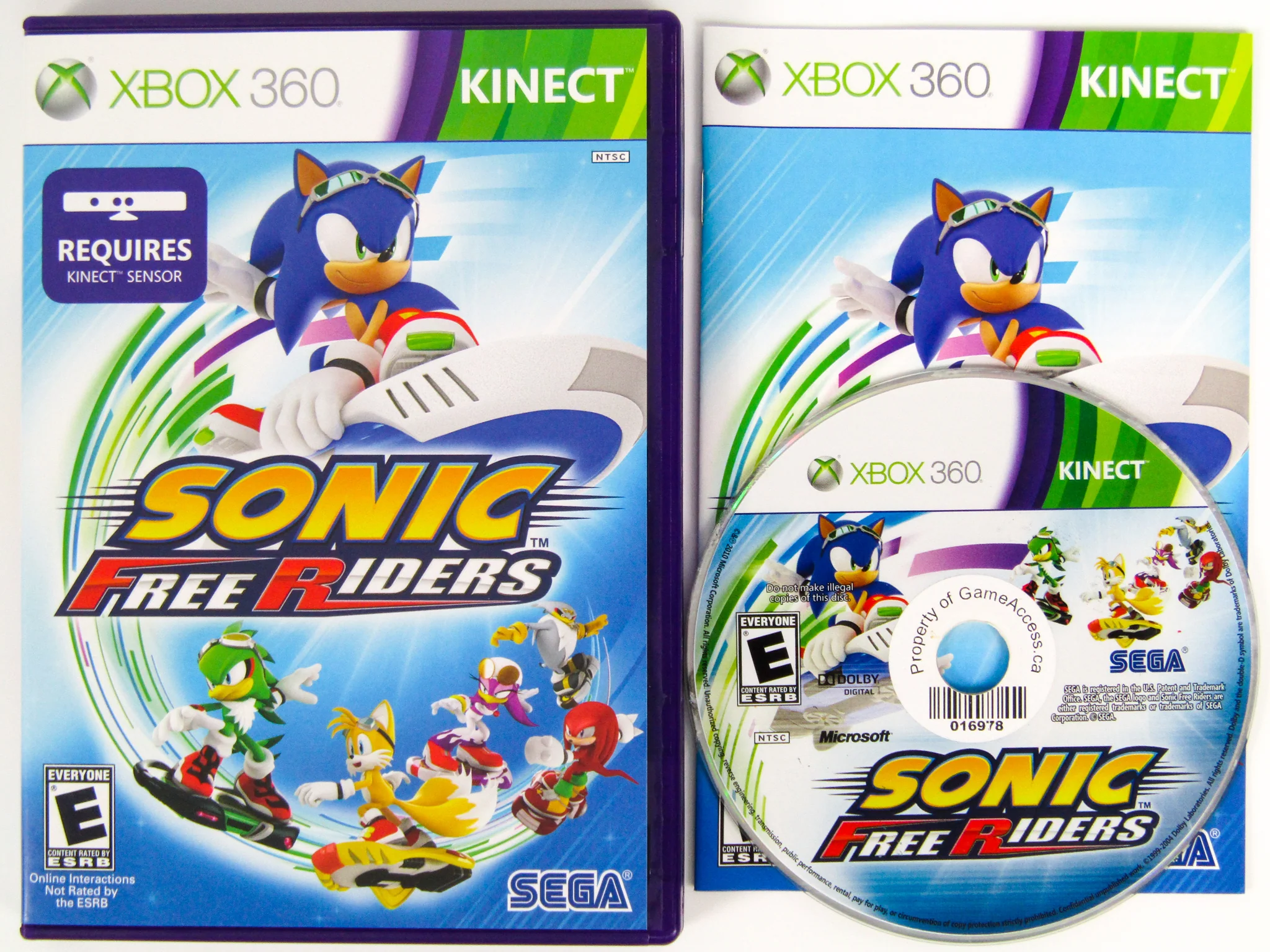 Sonic Free Riders [Kinect] (Xbox 360) - Image 2