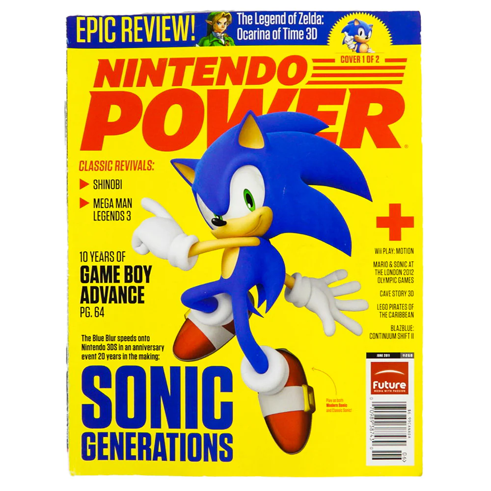 Sonic Generations [Volume 268] [Cover 1] [Nintendo Power] (Magazines) - Image 3