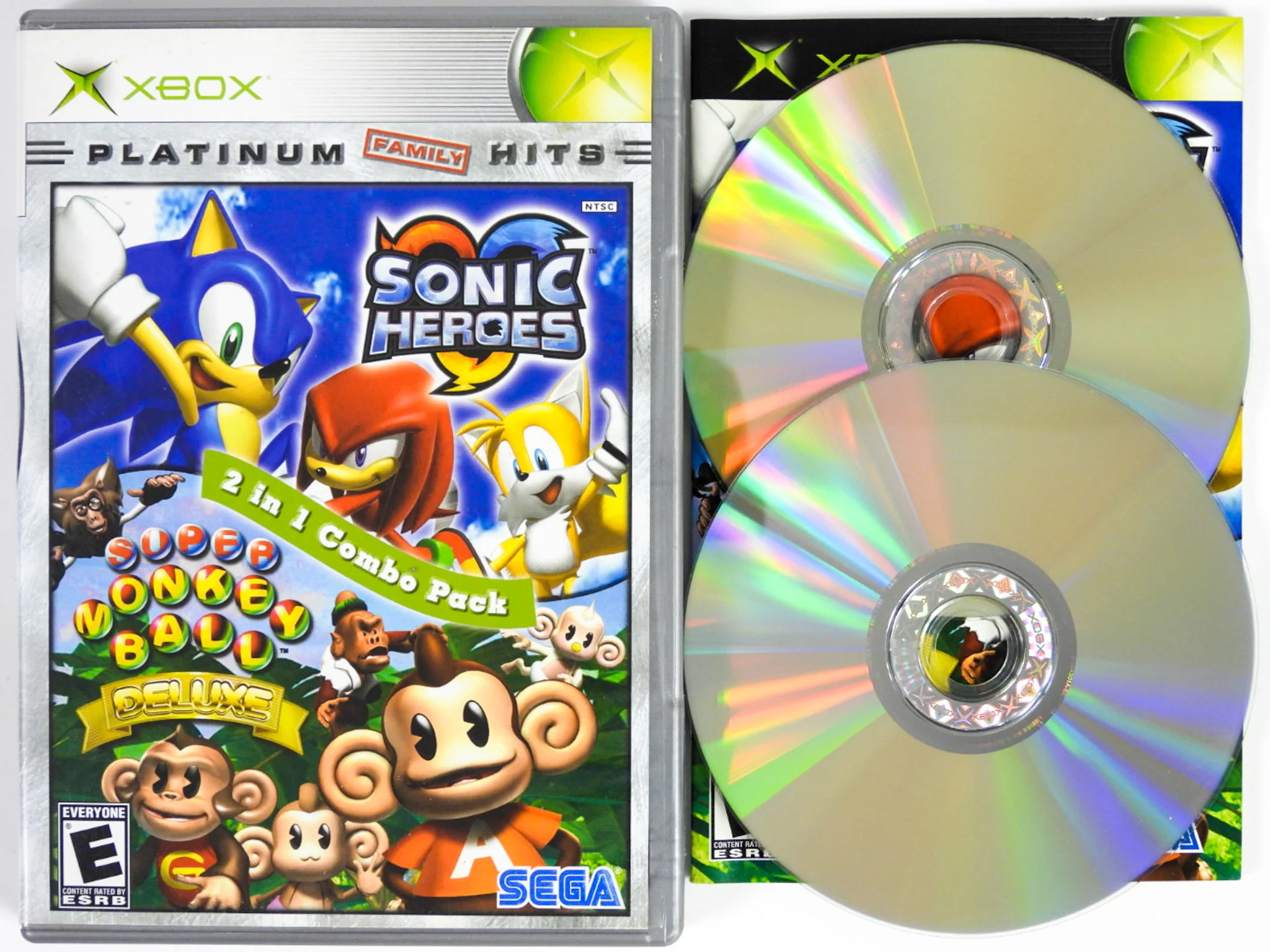 Sonic Heroes And Super Monkey Ball Deluxe (Xbox)